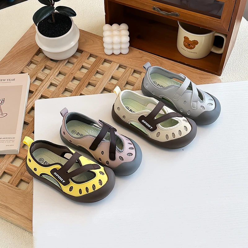Toddler Boys and Girls Closed-Toe Sandals New Summer Kids Beach Shoes Non-Slip Comfortable Multifunctional Outdoor Water Shoes
Toddler Boys and Girls Closed-Toe Sandals New Summer Kids Beach Shoes Non-Slip Comfortable Multifunctional Outdoor Water Shoes