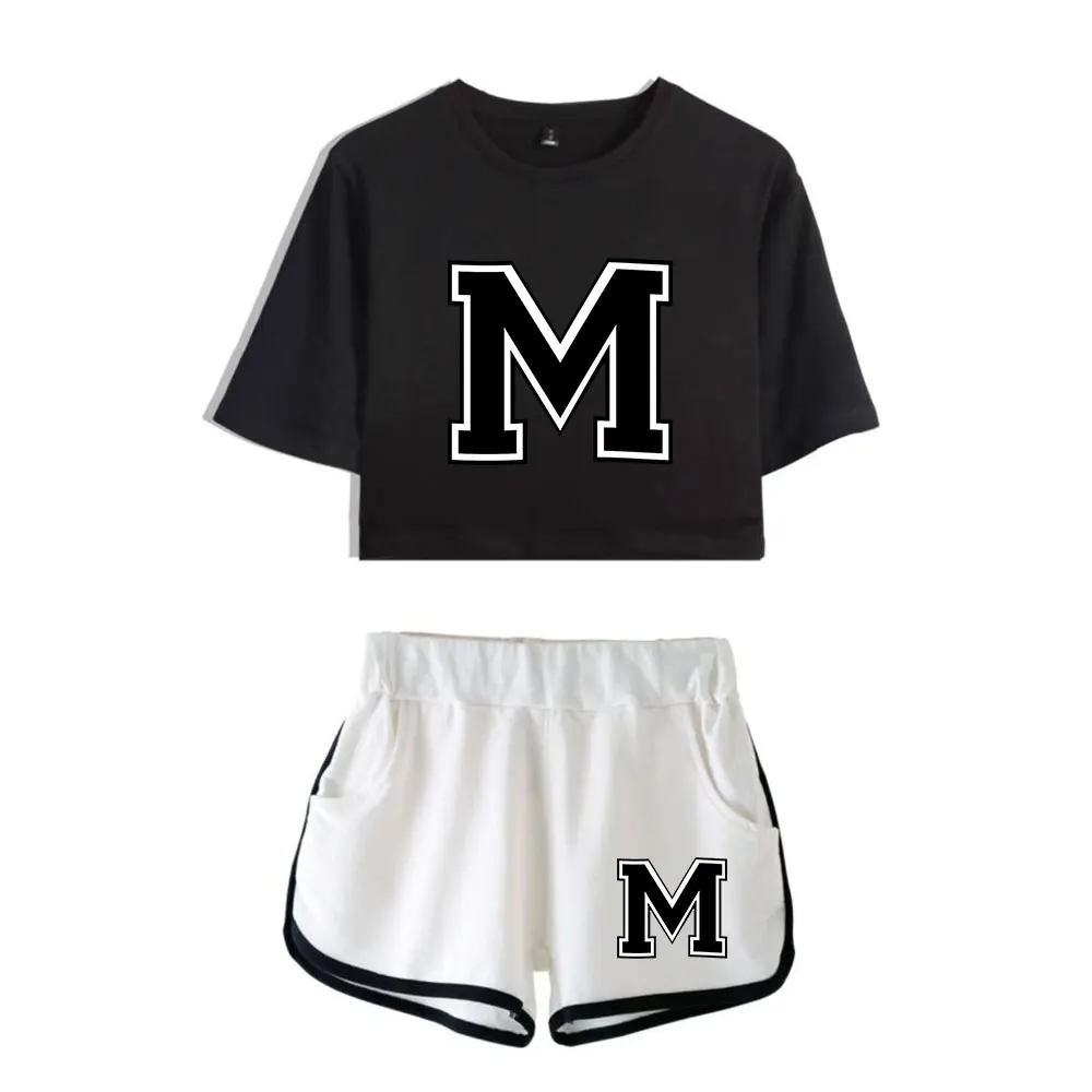 M Printing t-shirts shorts girls sexy sport suit tracksuit shirts outfit fashion two piece set women tops shorts
M Printing t-shirts shorts girls sexy sport suit tracksuit shirts outfit fashion two piece set women tops shorts