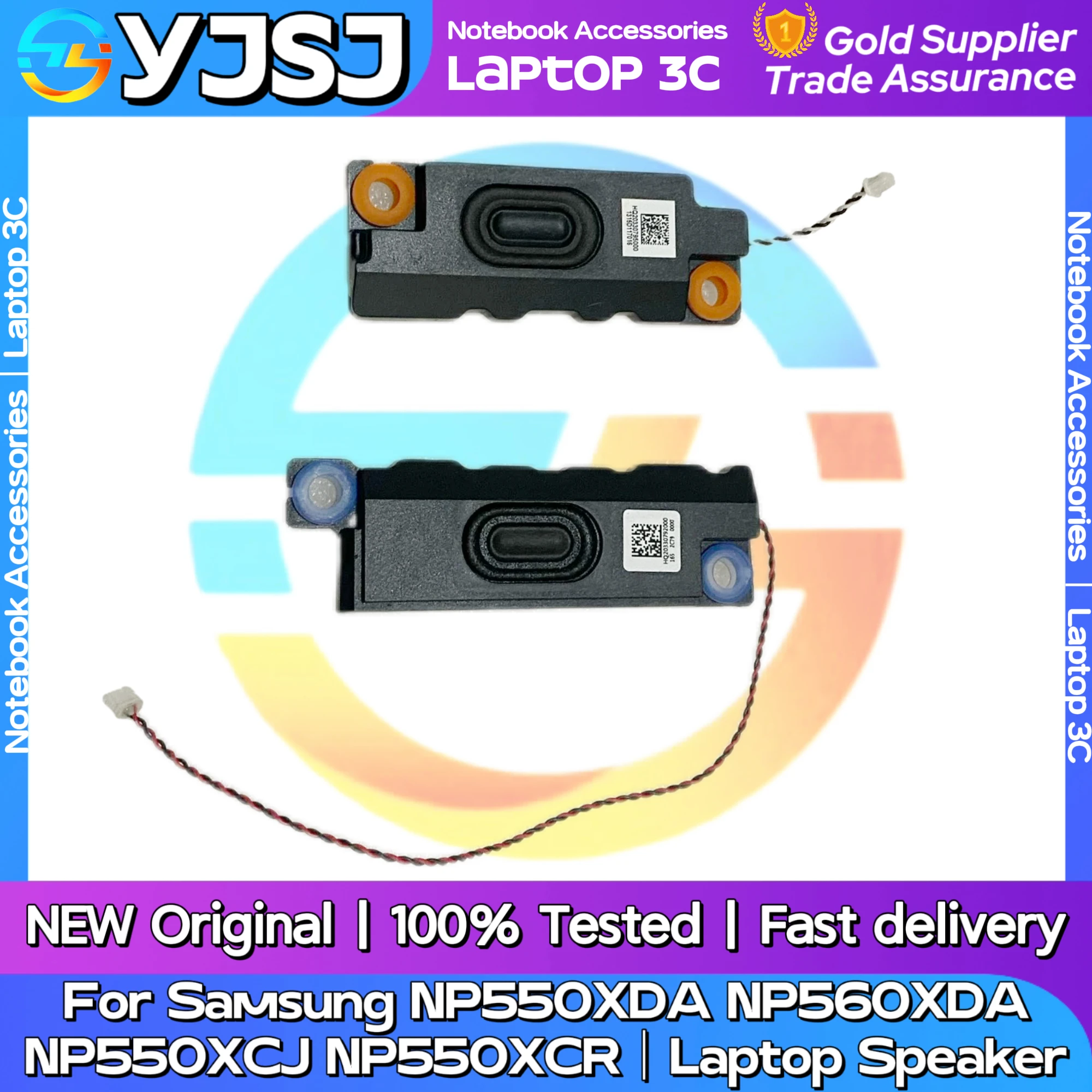 Новый оригинальный аудиодинамик для ноутбука Samsung NP550XDA NP560XDA NP550XCJ NP550XCR, встроенный динамик, аудиосистема
Новый оригинальный аудиодинамик для ноутбука Samsung NP550XDA NP560XDA NP550XCJ NP550XCR, встроенный динамик, аудиосистема