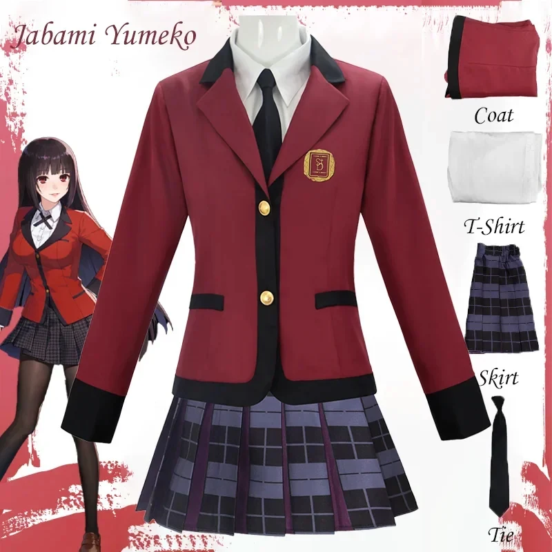 ABC123CosplayJabami Yumeko Cosplay Costume Movie Kakegurui Red Coat Suit School Uniform JK Dress Girls Role Play Hallo3'd,5;h.9/
ABC123CosplayJabami Yumeko Cosplay Costume Movie Kakegurui Red Coat Suit School Uniform JK Dress Girls Role Play Hallo3'd,5;h.9/