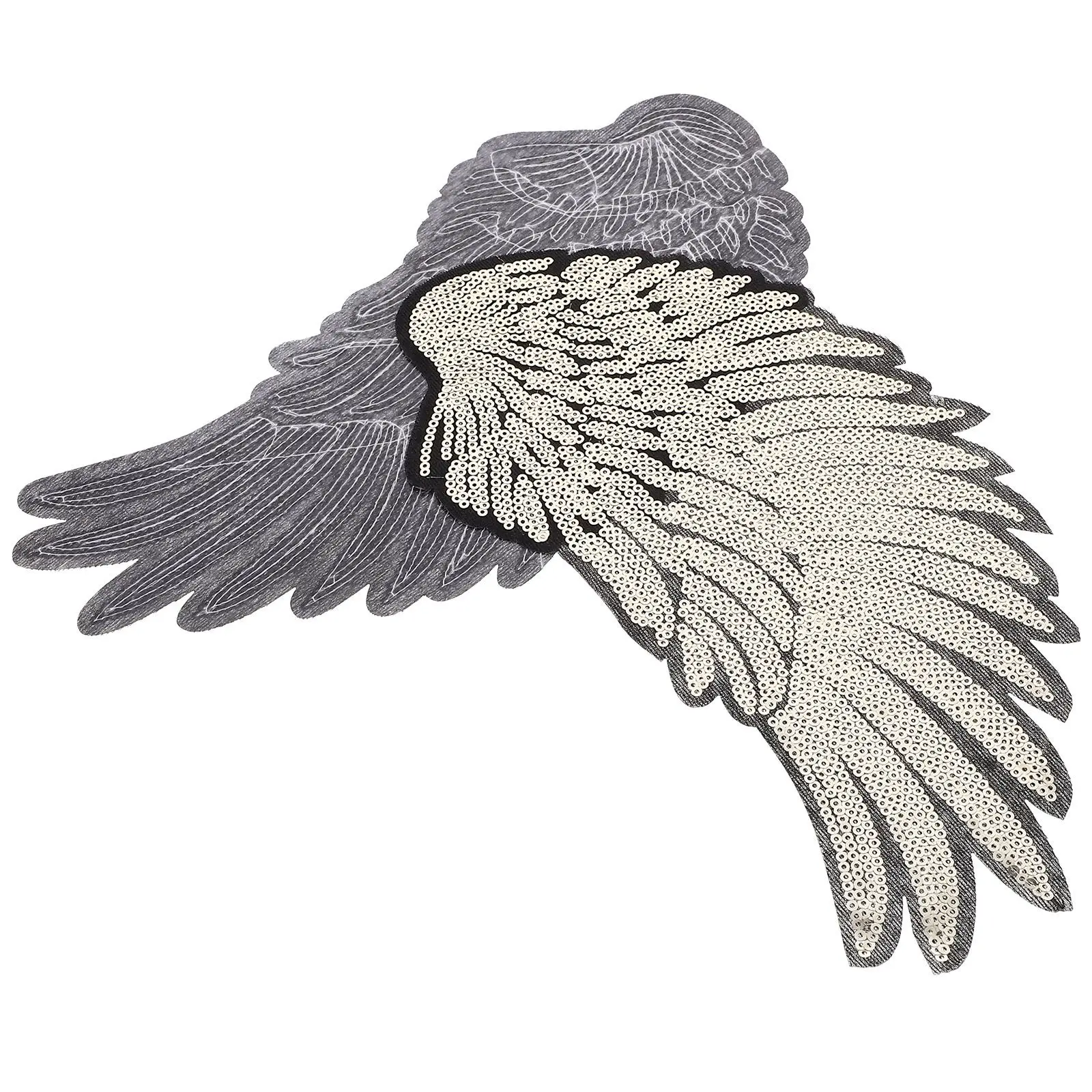 Sequins Wings Patches for Clothes Embroidery Patch Decorate Clothing Supplies Craft Decoration Premium Material
Sequins Wings Patches for Clothes Embroidery Patch Decorate Clothing Supplies Craft Decoration Premium Material