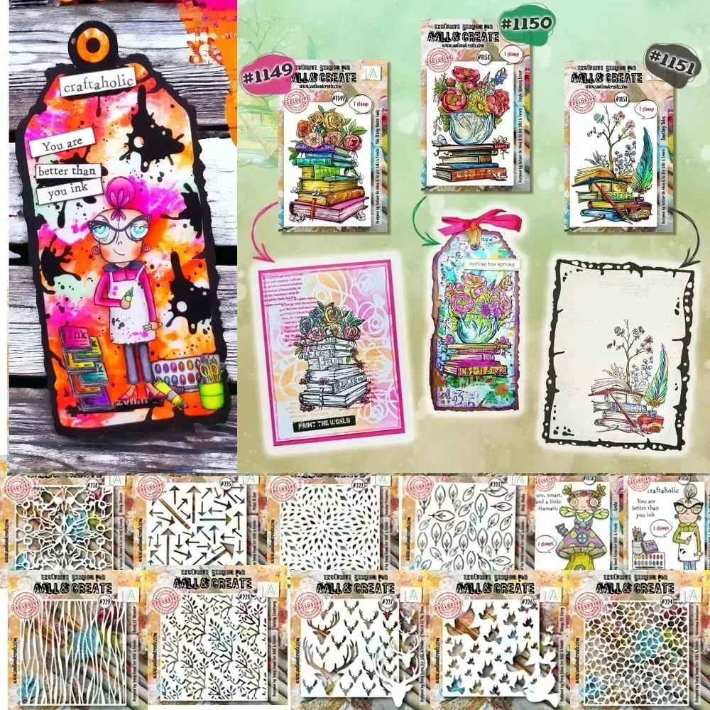 Books and Birds for New 2025 metal cut dice and clear stamps scrapbooking to make paper engraving frames card craft set
Books and Birds for New 2025 metal cut dice and clear stamps scrapbooking to make paper engraving frames card craft set