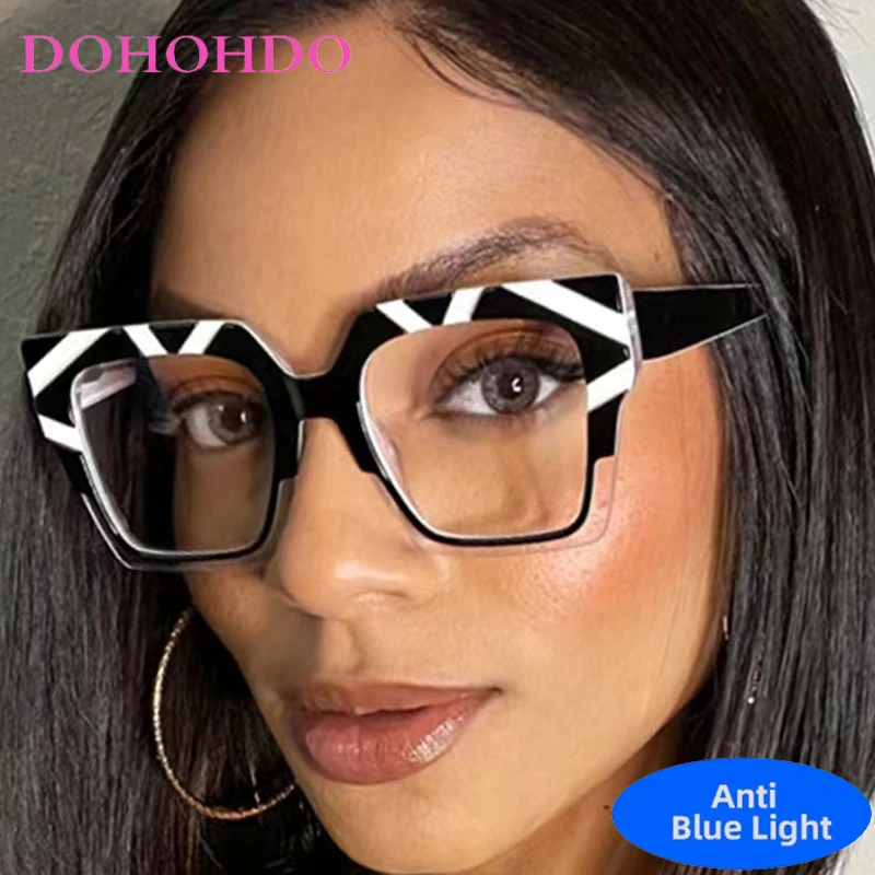 Vintage Big Frame Square Brand Designer Blue Light Blocking Glasses Women Men Optical Eyeglasses For Computer Use Очки Lentes
Vintage Big Frame Square Brand Designer Blue Light Blocking Glasses Women Men Optical Eyeglasses For Computer Use Очки Lentes