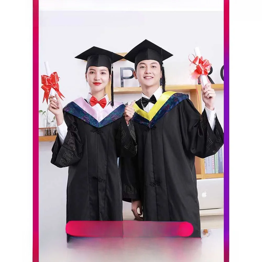 Anti-Wrinkle Non-Iron Bachelor's Degree Graduation Gown for Men And Women in Pink Casual Style Polyester Material All Seasons
Anti-Wrinkle Non-Iron Bachelor's Degree Graduation Gown for Men And Women in Pink Casual Style Polyester Material All Seasons