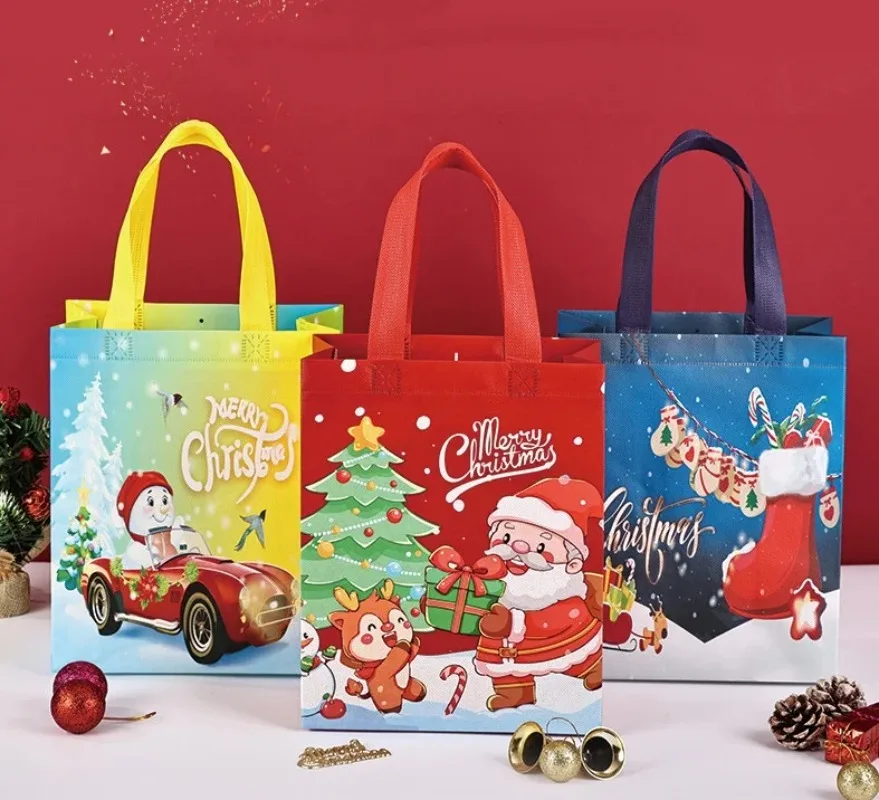 10/25PCS Christmas Santa Claus Gift Bags - Resealable Snap Closure Treat Bags for Candy, & DIY Holiday Gifts, 8.3x4.7x10.2 Inch
10/25PCS Christmas Santa Claus Gift Bags - Resealable Snap Closure Treat Bags for Candy, & DIY Holiday Gifts, 8.3x4.7x10.2 Inch