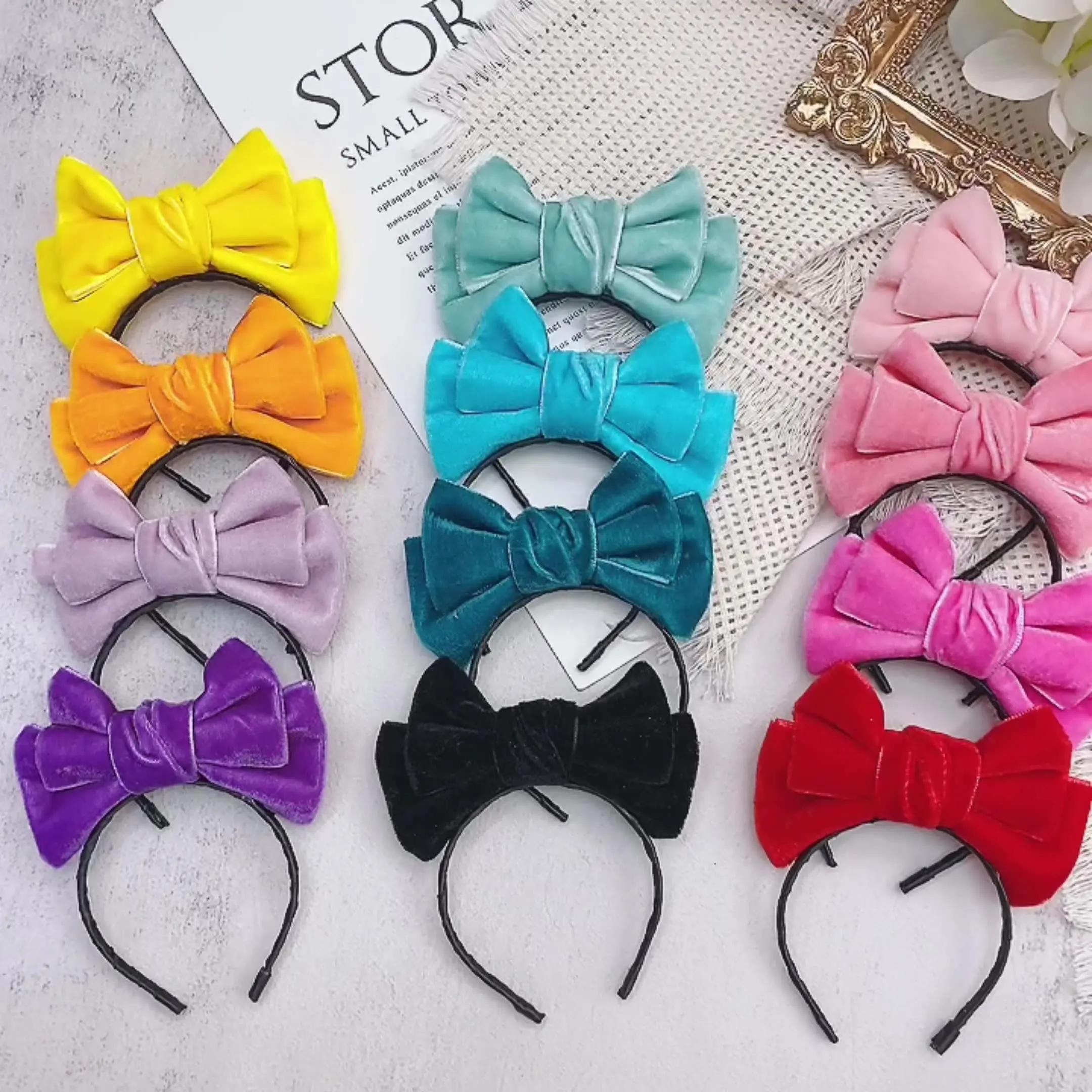 1st-3rd Gen Labubu Labubu Doll Labubu Handmade Velvet Bow Mini Headband DIY Doll BJD Doll Hair Flower Ornament
1st-3rd Gen Labubu Labubu Doll Labubu Handmade Velvet Bow Mini Headband DIY Doll BJD Doll Hair Flower Ornament