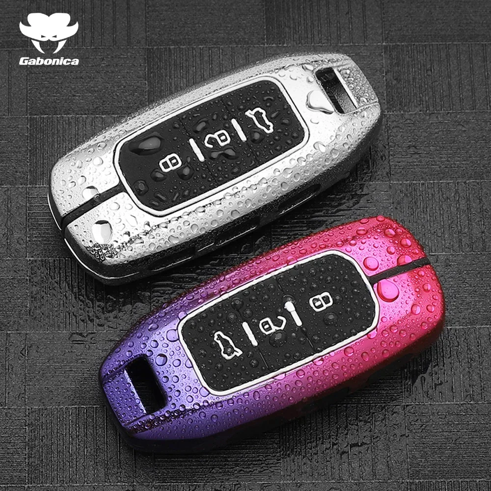 New Zinc Alloy Car Key Case for Ford Territory EV Smart Fiesta Escort Territory Key Cover Shell Holder Auto Styling Accessories
New Zinc Alloy Car Key Case for Ford Territory EV Smart Fiesta Escort Territory Key Cover Shell Holder Auto Styling Accessories