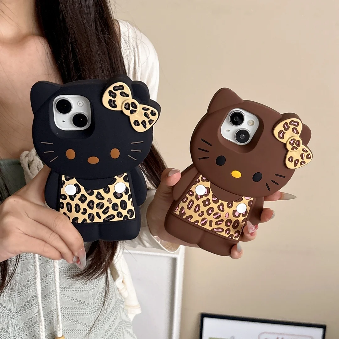 Lovely soft Silicone Cartoon Leopard Print Cute Hello Kitty Phone Case For iPhone 13 14 15 16 17 Pro Max Shockproof Cover
Lovely soft Silicone Cartoon Leopard Print Cute Hello Kitty Phone Case For iPhone 13 14 15 16 17 Pro Max Shockproof Cover