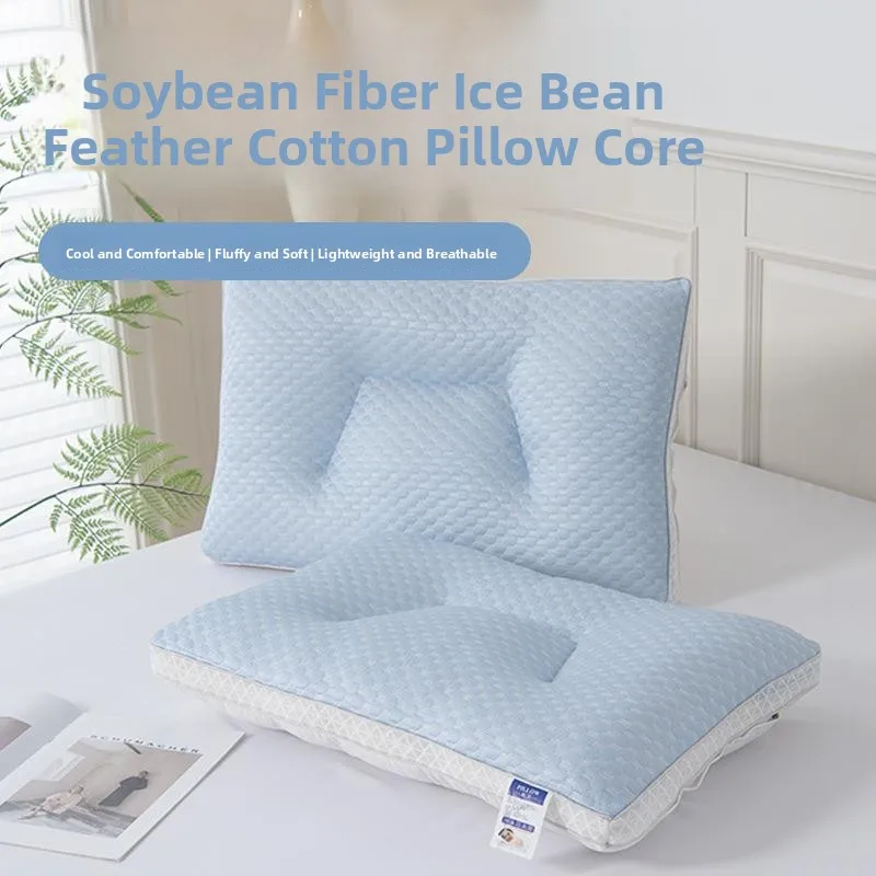 Cool Sensation Breathable Ice Bean Bean Pillow Pair Summer Neck Support High And Low Pillow Core Home Use Non-Sagging Pillow ...
Cool Sensation Breathable Ice Bean Bean Pillow Pair Summer Neck Support High And Low Pillow Core Home Use Non-Sagging Pillow ...