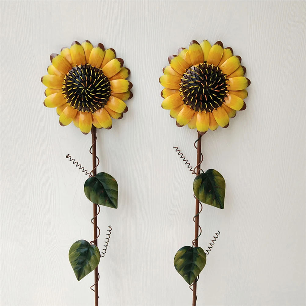 Sunflower Garden Stakes Yellow Pattern Decorations Durable Metal Plant Ornaments Handcrafted Gardening Decors Outdoor
Sunflower Garden Stakes Yellow Pattern Decorations Durable Metal Plant Ornaments Handcrafted Gardening Decors Outdoor