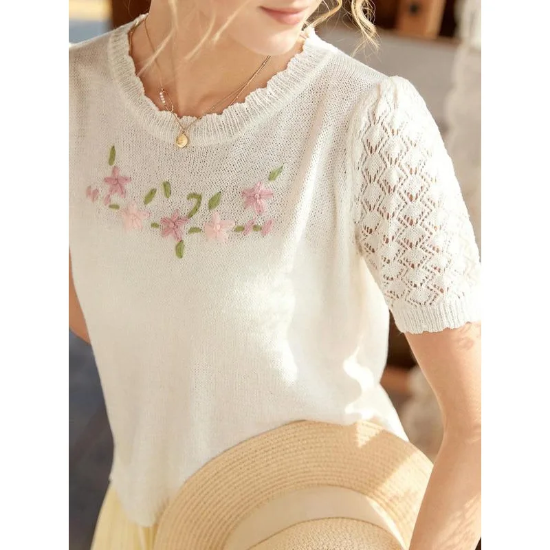 Y 33682 French Retro Knit Tee Women's Vintage Knitted Shirt Spring 2026 Other Style Other Fabric Components Sleeve Type Fleece
Y 33682 French Retro Knit Tee Women's Vintage Knitted Shirt Spring 2026 Other Style Other Fabric Components Sleeve Type Fleece