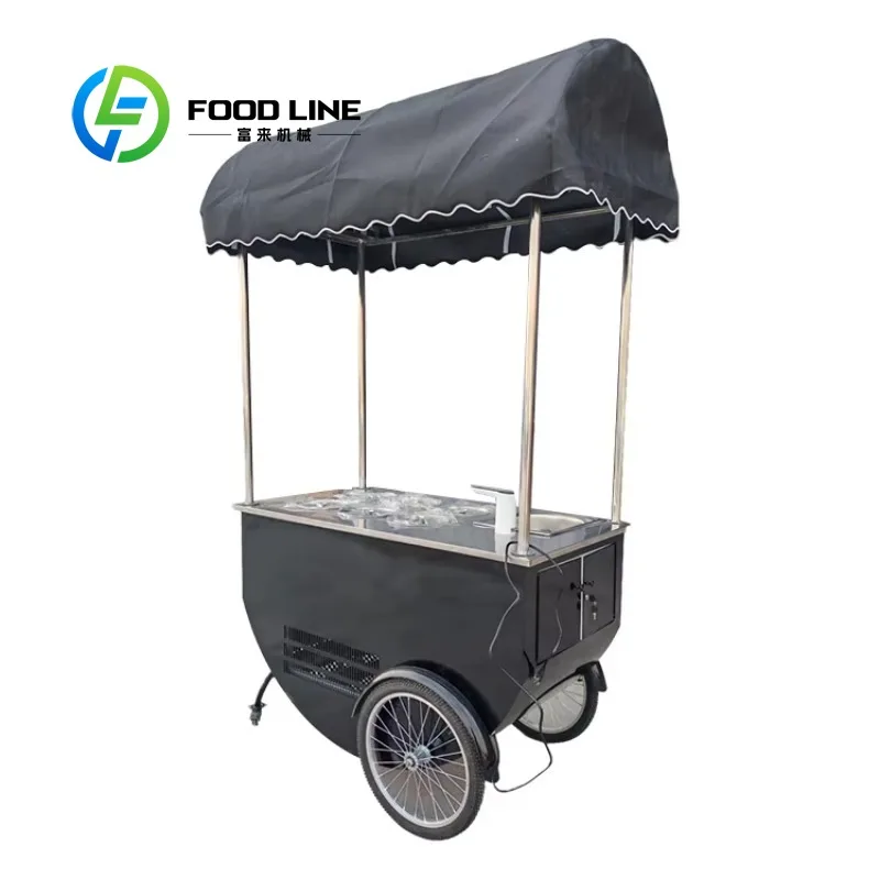 Customized Compact Mini Mobile Hand Push Food Cart for Street Business Vending
Customized Compact Mini Mobile Hand Push Food Cart for Street Business Vending