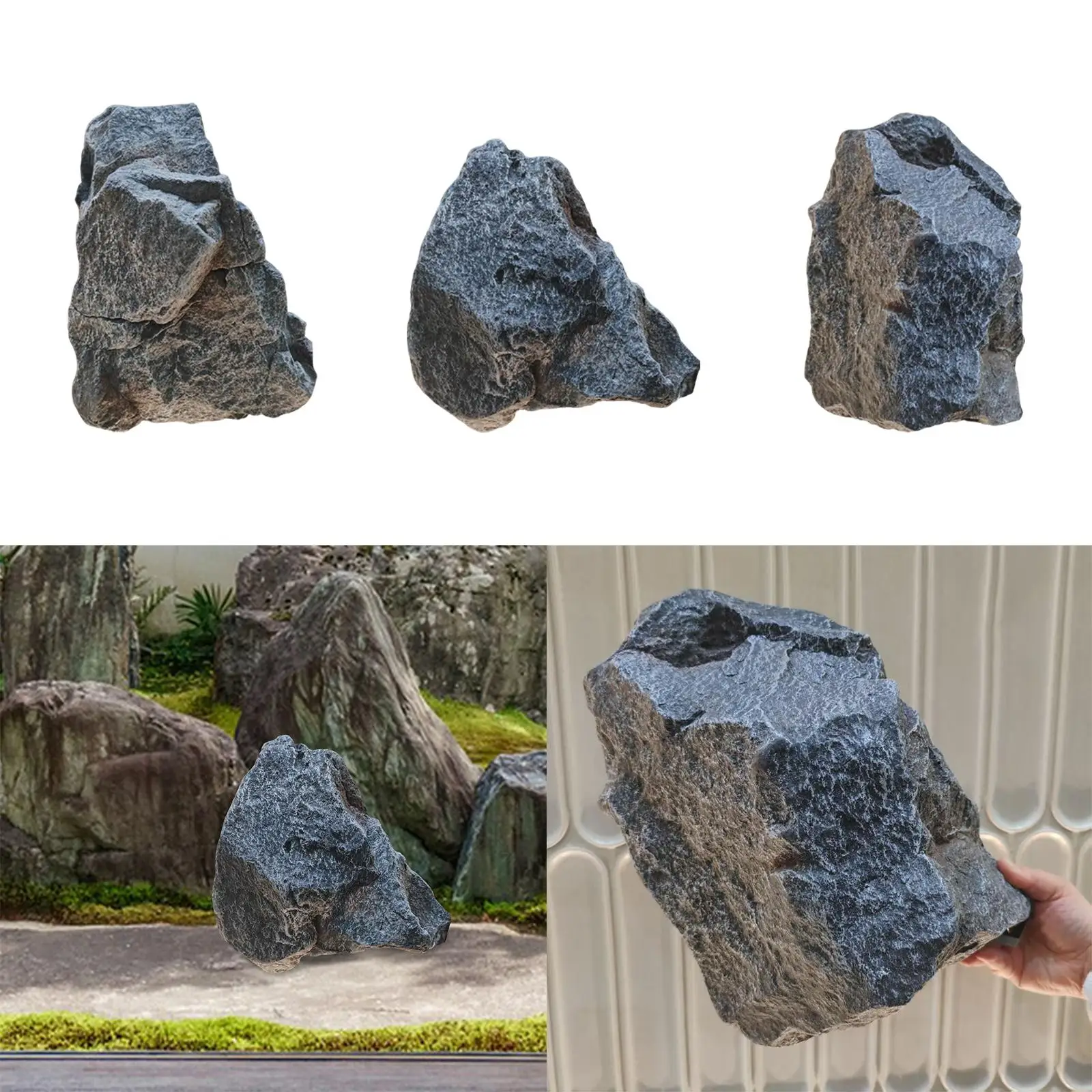 Artificial Faux Landscape Rock Irregular Lightweight for Photography Prop Accessory Multipurpose Yard Ornament Decorative Stone
Artificial Faux Landscape Rock Irregular Lightweight for Photography Prop Accessory Multipurpose Yard Ornament Decorative Stone