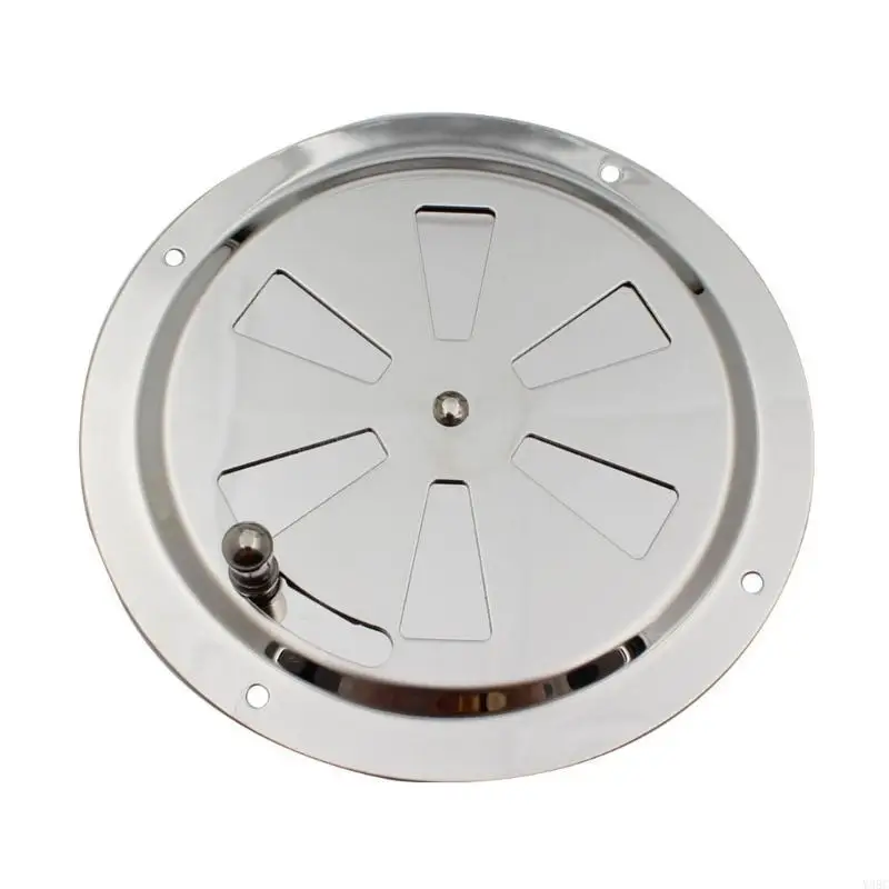 Cabin Ventilation Plate Stainless Steel Round Air Vent Gill Plate with Side Knob
Cabin Ventilation Plate Stainless Steel Round Air Vent Gill Plate with Side Knob