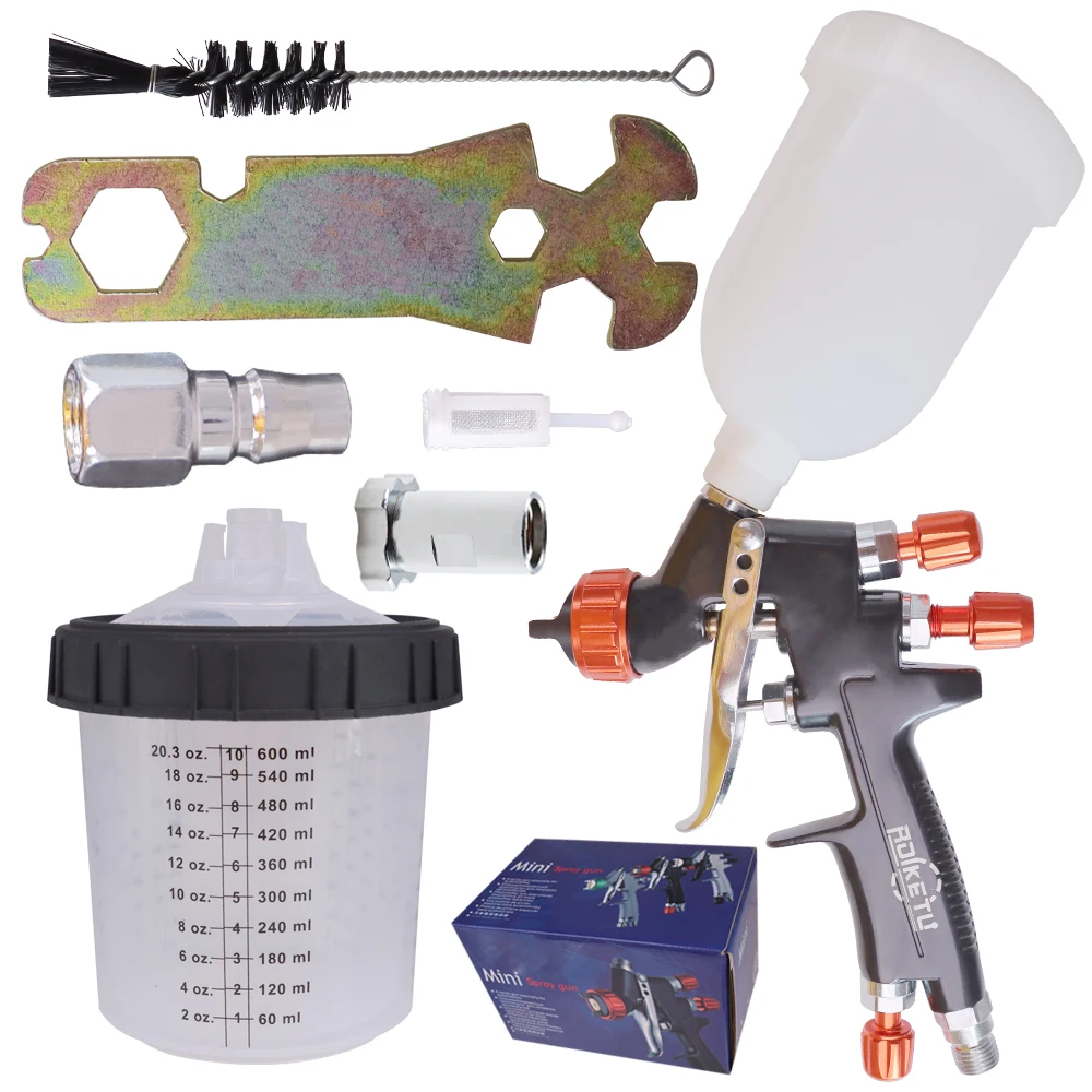 1.2mm Spray Gun Professional HVLP Car Spray Paint Repair Car Spray Paint Adjustable Gravity Feed Automatic Pneumatic Spray Gun
1.2mm Spray Gun Professional HVLP Car Spray Paint Repair Car Spray Paint Adjustable Gravity Feed Automatic Pneumatic Spray Gun