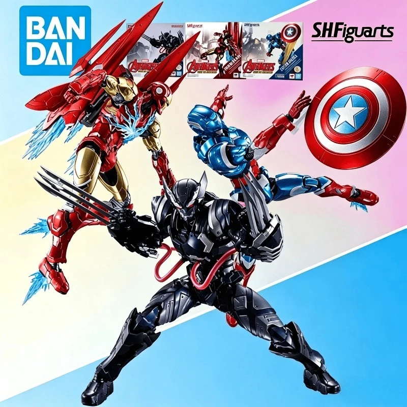 Spot Supply BANDAI S.H.Figuarts Venom Symbiote Wolverine Marvel Mobile Avengers Collectible Action Figure Model Toys Gifts
Spot Supply BANDAI S.H.Figuarts Venom Symbiote Wolverine Marvel Mobile Avengers Collectible Action Figure Model Toys Gifts