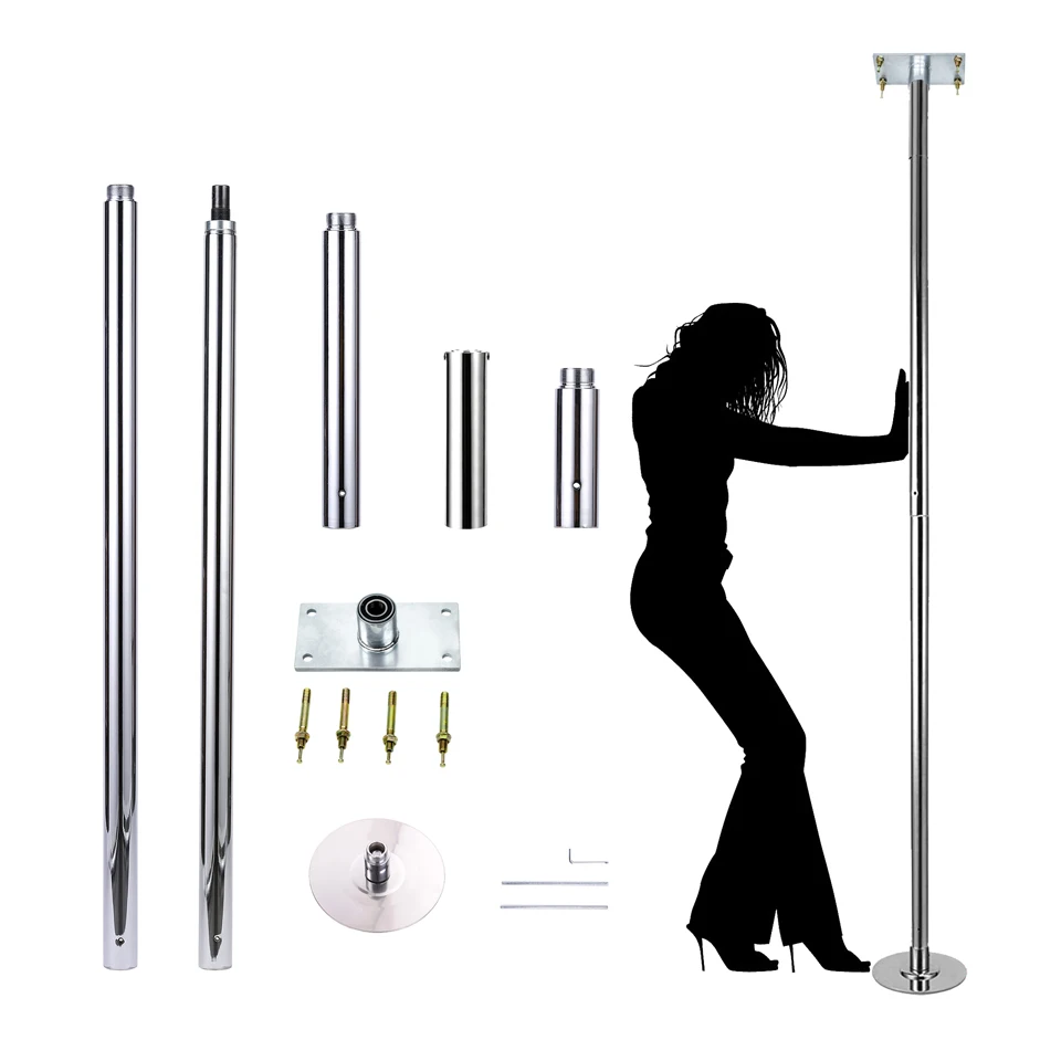 45mm Stripper Dancing Pole Home Dance Spinning Static Height Adjustable Dance Pole Portable Fitness Pole
45mm Stripper Dancing Pole Home Dance Spinning Static Height Adjustable Dance Pole Portable Fitness Pole