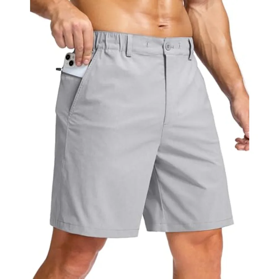 Soothfeel Men's Casual Shorts 7" Lightweight Golf Shorts for Men Stretch with Pockets Quick Dry Breathable Workout Shorts
Soothfeel Men's Casual Shorts 7" Lightweight Golf Shorts for Men Stretch with Pockets Quick Dry Breathable Workout Shorts