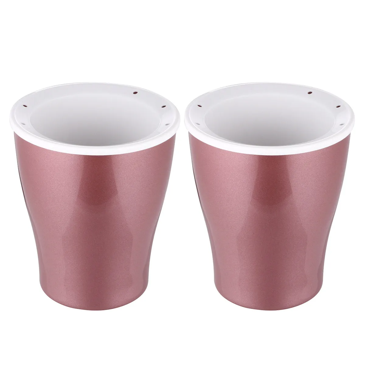 2Pcs Self Watering Flowerpot Plastic Planter Rose Gold Middle Size Garden Plant Holder Water Storage Pot for Indoor Outdoor
2Pcs Self Watering Flowerpot Plastic Planter Rose Gold Middle Size Garden Plant Holder Water Storage Pot for Indoor Outdoor