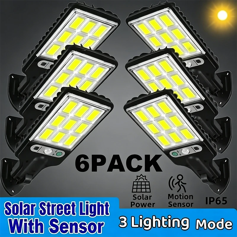 New Solar Outdoor Led Courtyard Wall Lamp With 3 Mode Waterproof Motion Sensor Security Lighting Street Lights Garden Patio Path
New Solar Outdoor Led Courtyard Wall Lamp With 3 Mode Waterproof Motion Sensor Security Lighting Street Lights Garden Patio Path