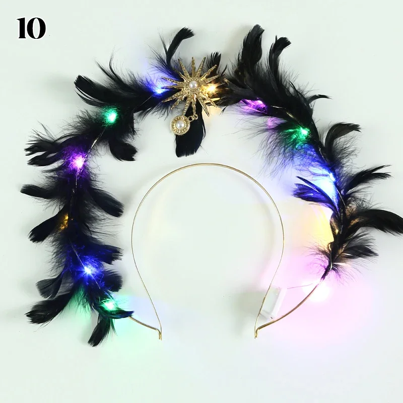 Women & Girls Angel Wings Feather Headband - Goddess Halo Tiara with Sun Star Led Light for Wedding & Party Accessories
Women & Girls Angel Wings Feather Headband - Goddess Halo Tiara with Sun Star Led Light for Wedding & Party Accessories
