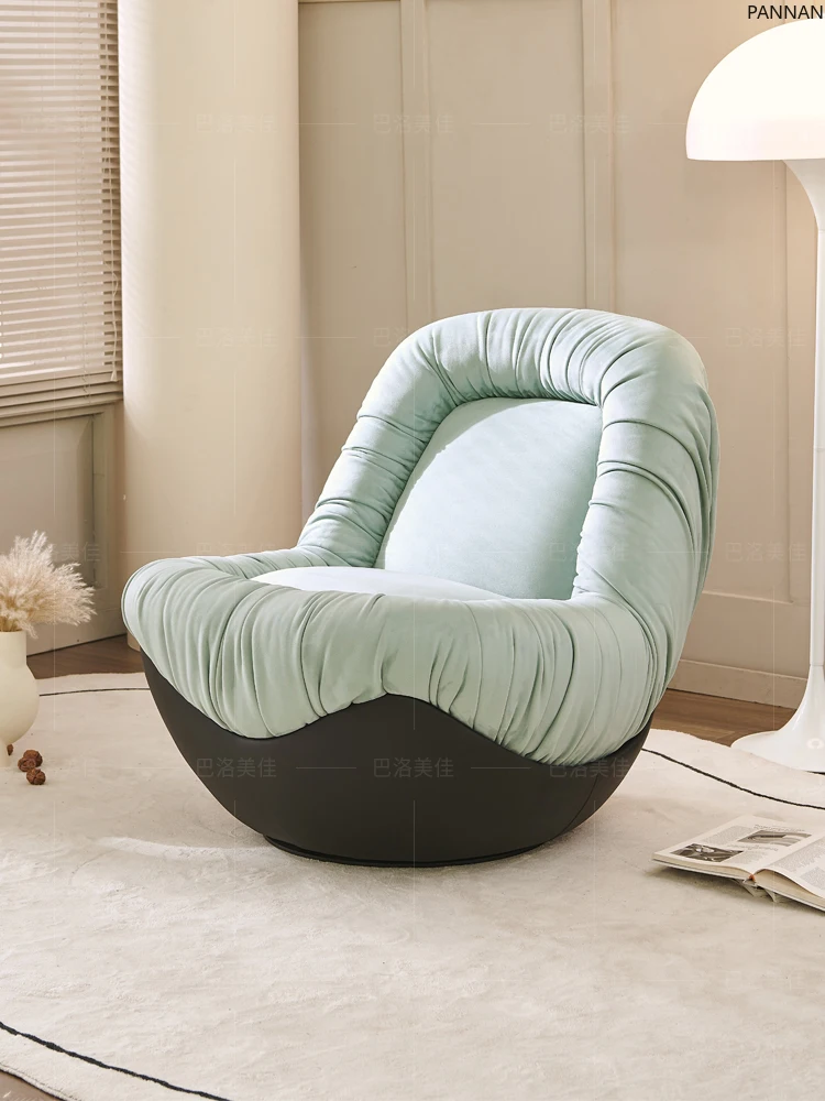 Leisure chair Single sofa chair Fabric French cream style Modern simple and rotatable
Leisure chair Single sofa chair Fabric French cream style Modern simple and rotatable