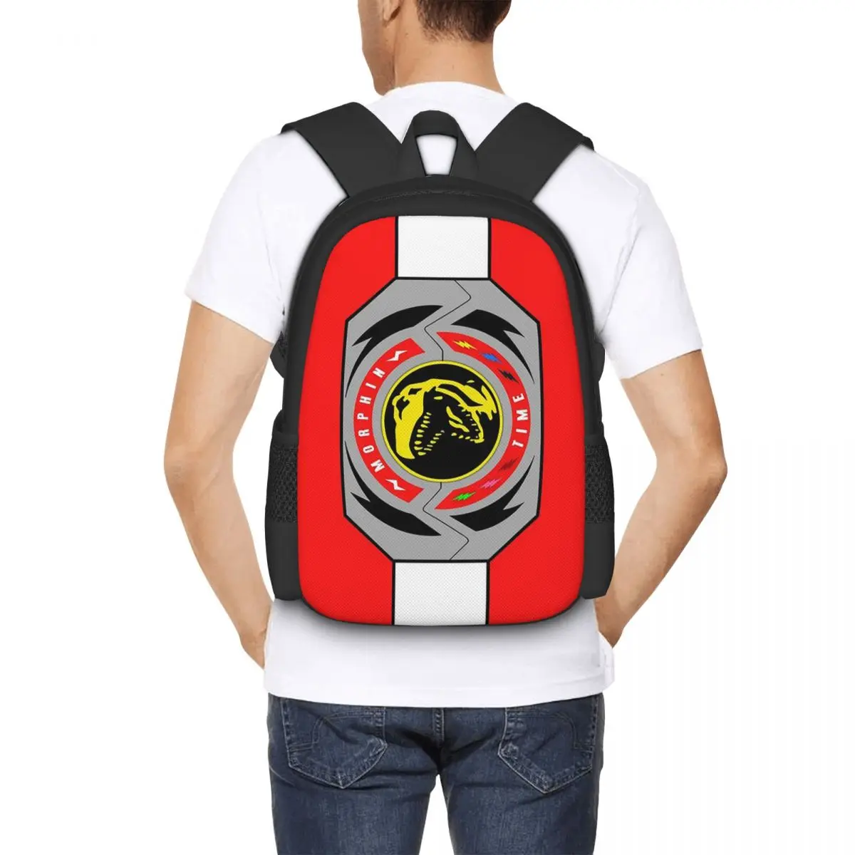 Red Ranger Morphin Coin Student Backpack School Bag Hiking Travel Daypack for Men Women Fashion Bookbag Shoulder Bags
Red Ranger Morphin Coin Student Backpack School Bag Hiking Travel Daypack for Men Women Fashion Bookbag Shoulder Bags