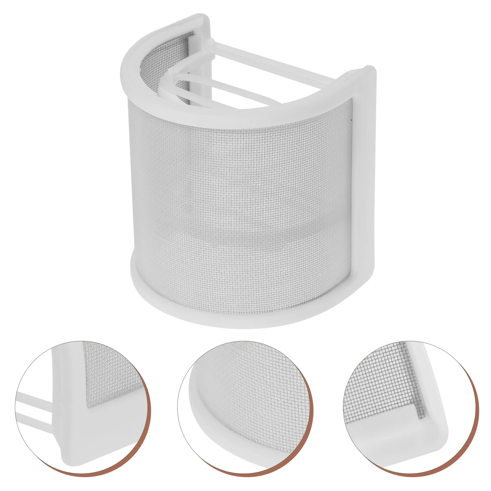 Broadcast U Shaped Pop Filter Microphones Blowout Screen Windscreen Shield Cover
Broadcast U Shaped Pop Filter Microphones Blowout Screen Windscreen Shield Cover