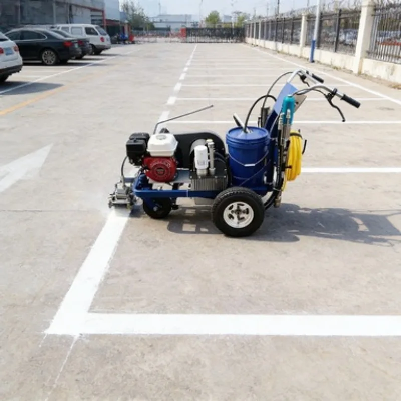 Two Component Double Line Cold Paint Road Marking Machine with Laser Ruler
Two Component Double Line Cold Paint Road Marking Machine with Laser Ruler