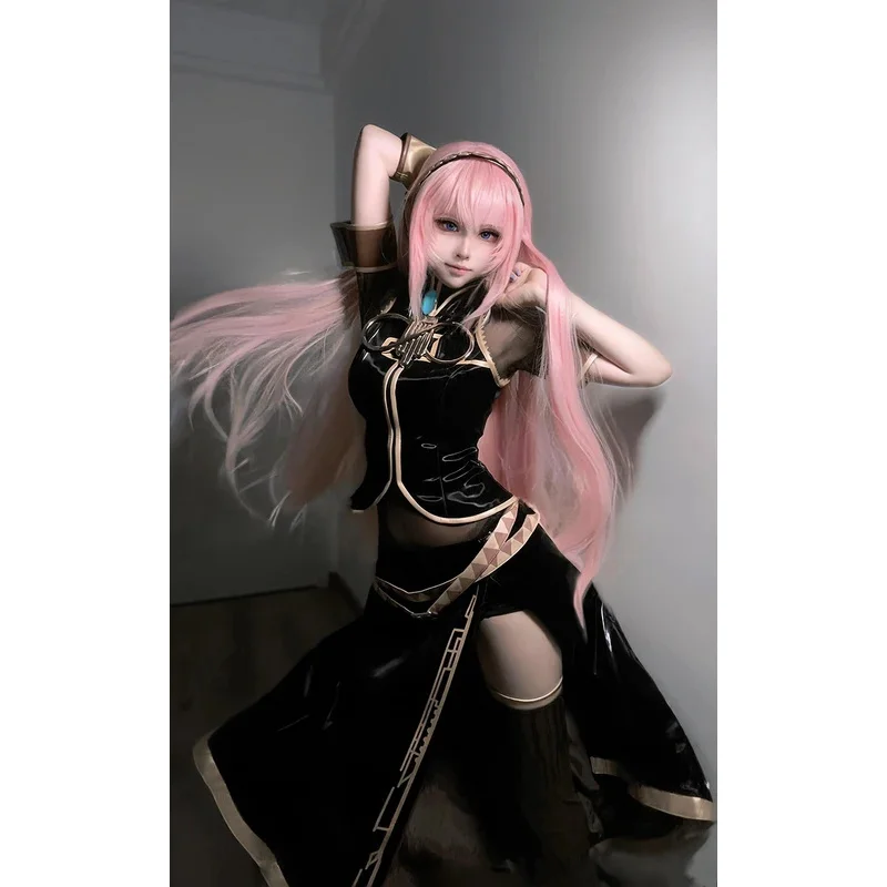 ER1KGame Singer Cosplay Costume Anime Virtual Idol Luka Uniform Carnival Party Halloween Earphone props Wig Outfits5H[[
ER1KGame Singer Cosplay Costume Anime Virtual Idol Luka Uniform Carnival Party Halloween Earphone props Wig Outfits5H[[