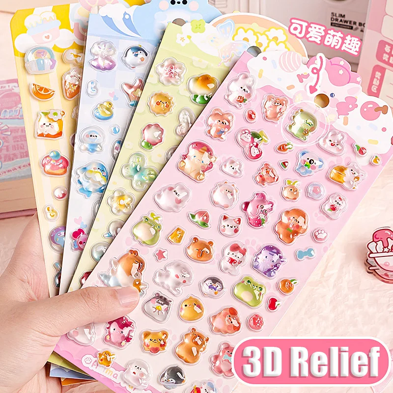 Cute Creative 3D Relief Stickers Candy Ghost Drop Stationery Sticker DIY Decor Scrapbooking Aesthetic Stickers
Cute Creative 3D Relief Stickers Candy Ghost Drop Stationery Sticker DIY Decor Scrapbooking Aesthetic Stickers
