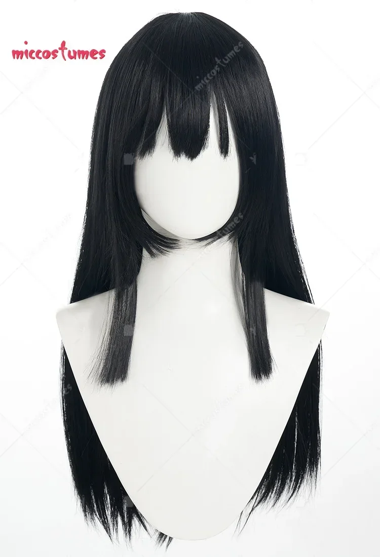 Miccostumes женский парик для косплея сестры монахини, черный длинный прямой парик с челкой
Miccostumes женский парик для косплея сестры монахини, черный длинный прямой парик с челкой