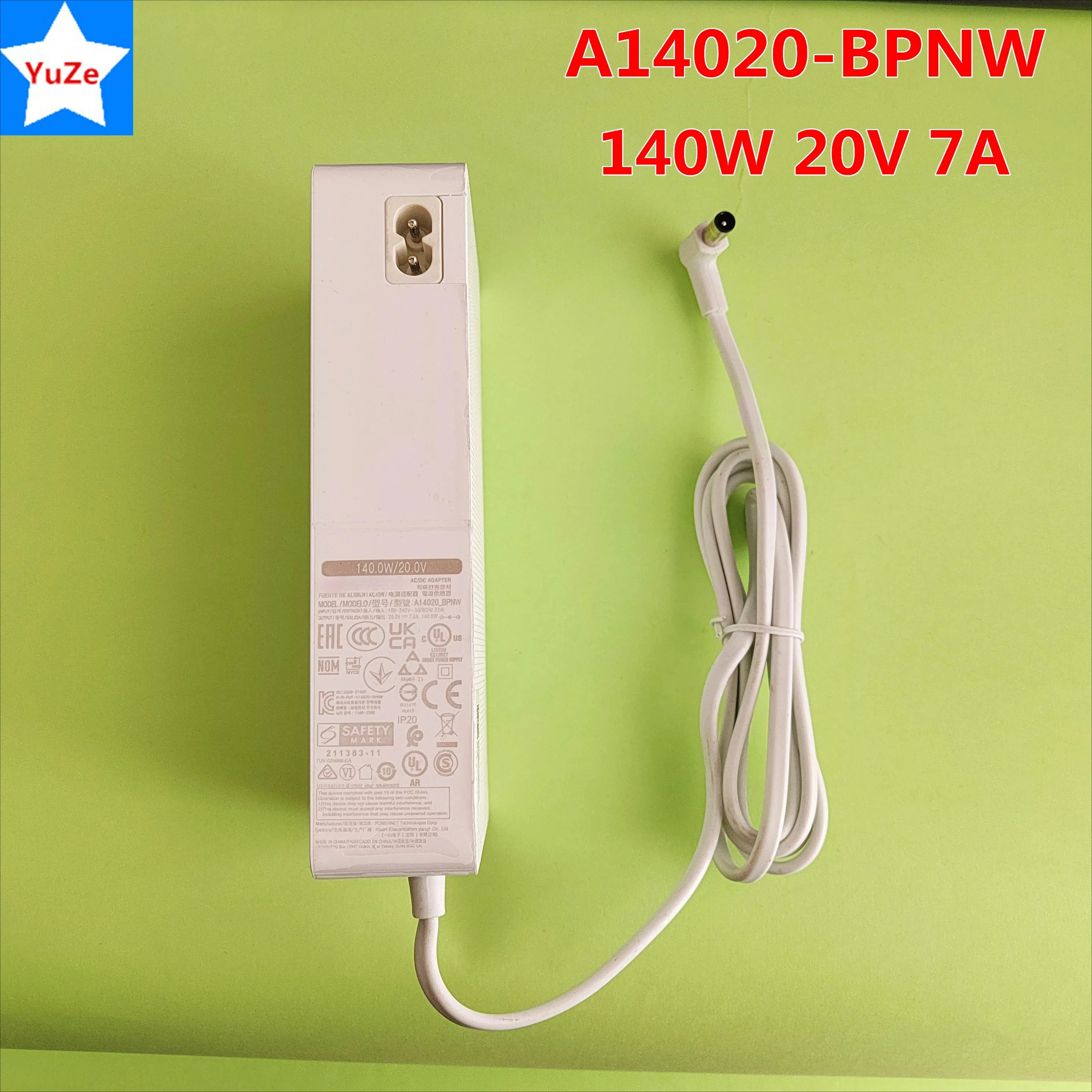 BN44-01187A AC/DC Adapter for Odyssey Neo G8 140W 20V 7A A14020-BPNW S32BG852NN S32BG850 S32BG85 S32BG852 Display power supply
BN44-01187A AC/DC Adapter for Odyssey Neo G8 140W 20V 7A A14020-BPNW S32BG852NN S32BG850 S32BG85 S32BG852 Display power supply