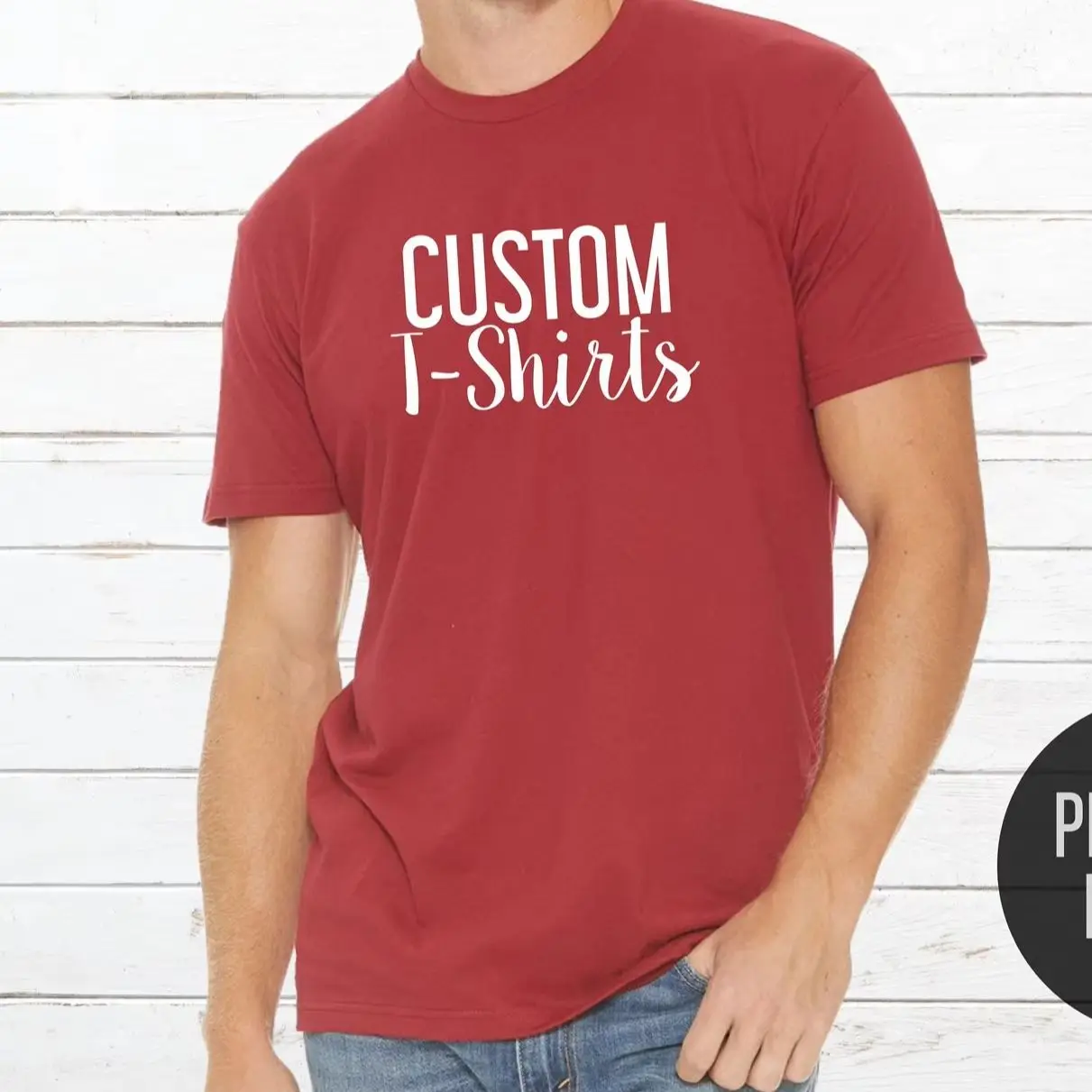 Custom T-shirt Men's Create Your Text Logo Image Design Tees Short Sleeve Stylish Cotton Shirt Personalized Unique Gifts shirts
Custom T-shirt Men's Create Your Text Logo Image Design Tees Short Sleeve Stylish Cotton Shirt Personalized Unique Gifts shirts