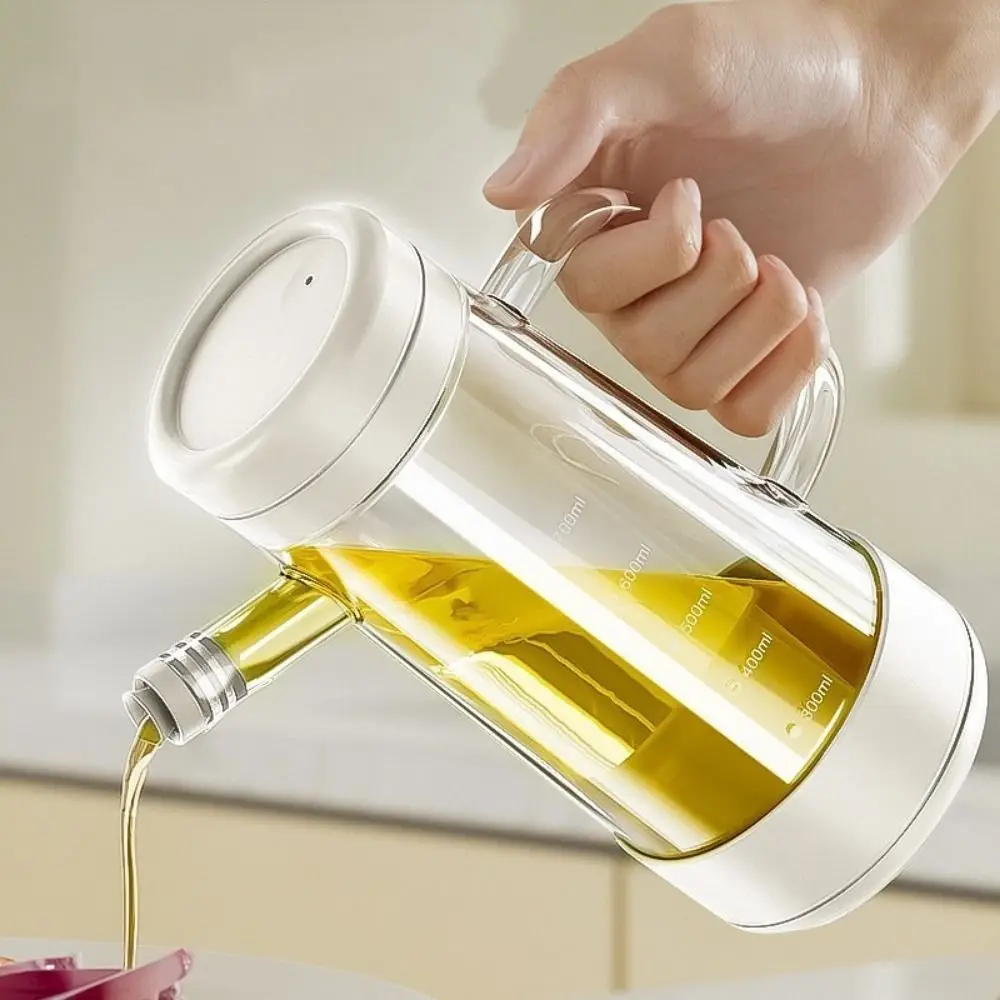 Бутылка для масла из стекла, 700 мл, большая емкость, герметичная, с ручкой, термостойкая, для оливкового масла и уксуса, для кухни
Бутылка для масла из стекла, 700 мл, большая емкость, герметичная, с ручкой, термостойкая, для оливкового масла и уксуса, для кухни