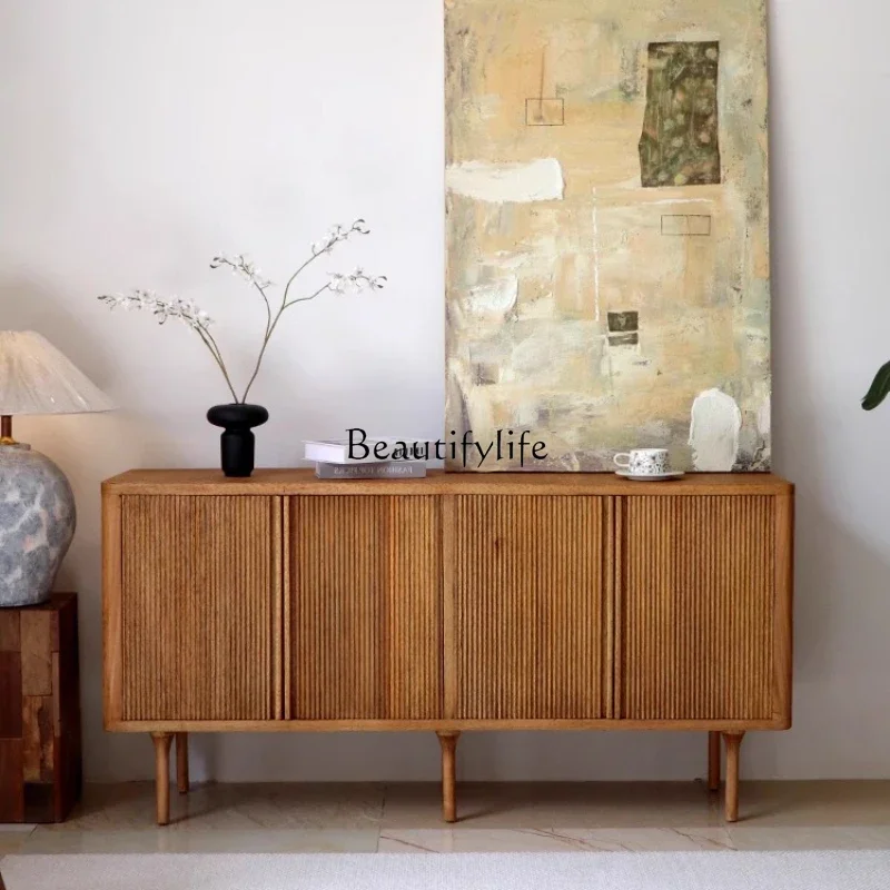 12Wabi-Sabi Style Sideboard Cabinet Solid Wood Vintage Homestay Storage Wall Cabinet Living Room Retro
12Wabi-Sabi Style Sideboard Cabinet Solid Wood Vintage Homestay Storage Wall Cabinet Living Room Retro