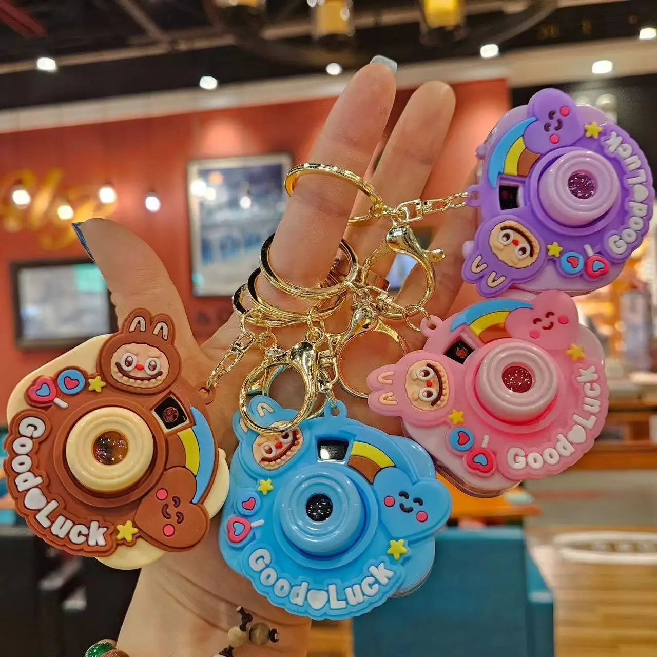 Labubu's New Projection Camera keychain Car Decoration Bag Pendant Student Gift Girl's Birthday Gift
Labubu's New Projection Camera keychain Car Decoration Bag Pendant Student Gift Girl's Birthday Gift