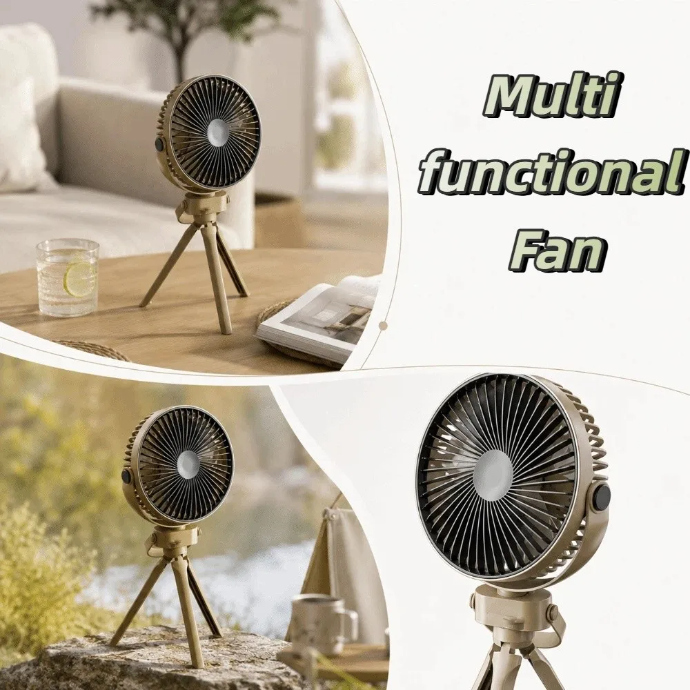 3 Speed Portable Camping Fan Triangle Bracket 3-in-1 Design Rechargeable Fan Long Battery Life Night Light Standing Fan
3 Speed Portable Camping Fan Triangle Bracket 3-in-1 Design Rechargeable Fan Long Battery Life Night Light Standing Fan