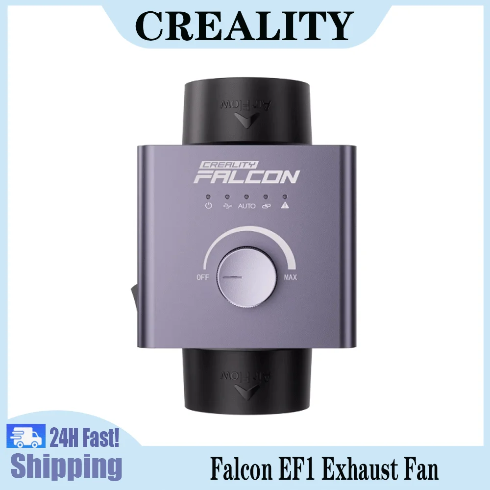 Вентилятор Creality 3D Falcon EF1 для Falcon 2 Pro и Falcon A1. Интеллектуальные вентиляторы поддерживают автоматический и ручной режимы управления.
Вентилятор Creality 3D Falcon EF1 для Falcon 2 Pro и Falcon A1. Интеллектуальные вентиляторы поддерживают автоматический и ручной режимы управления.