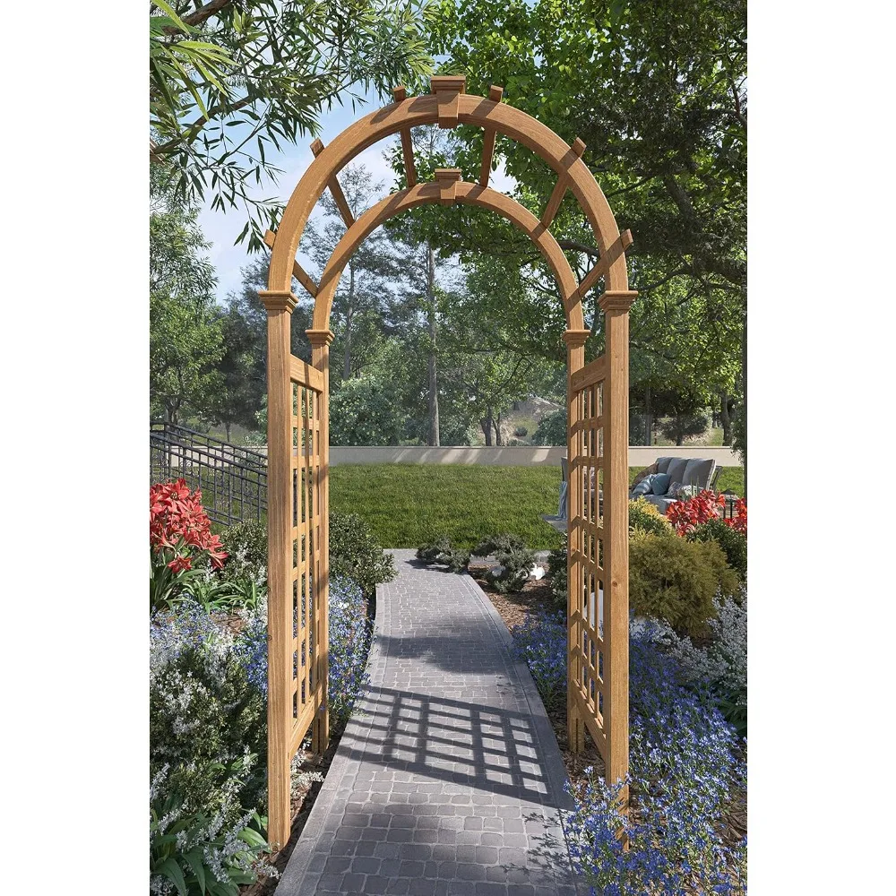Rosewood 47"W X 89"H Cedar Arbor, Customized
Rosewood 47"W X 89"H Cedar Arbor, Customized