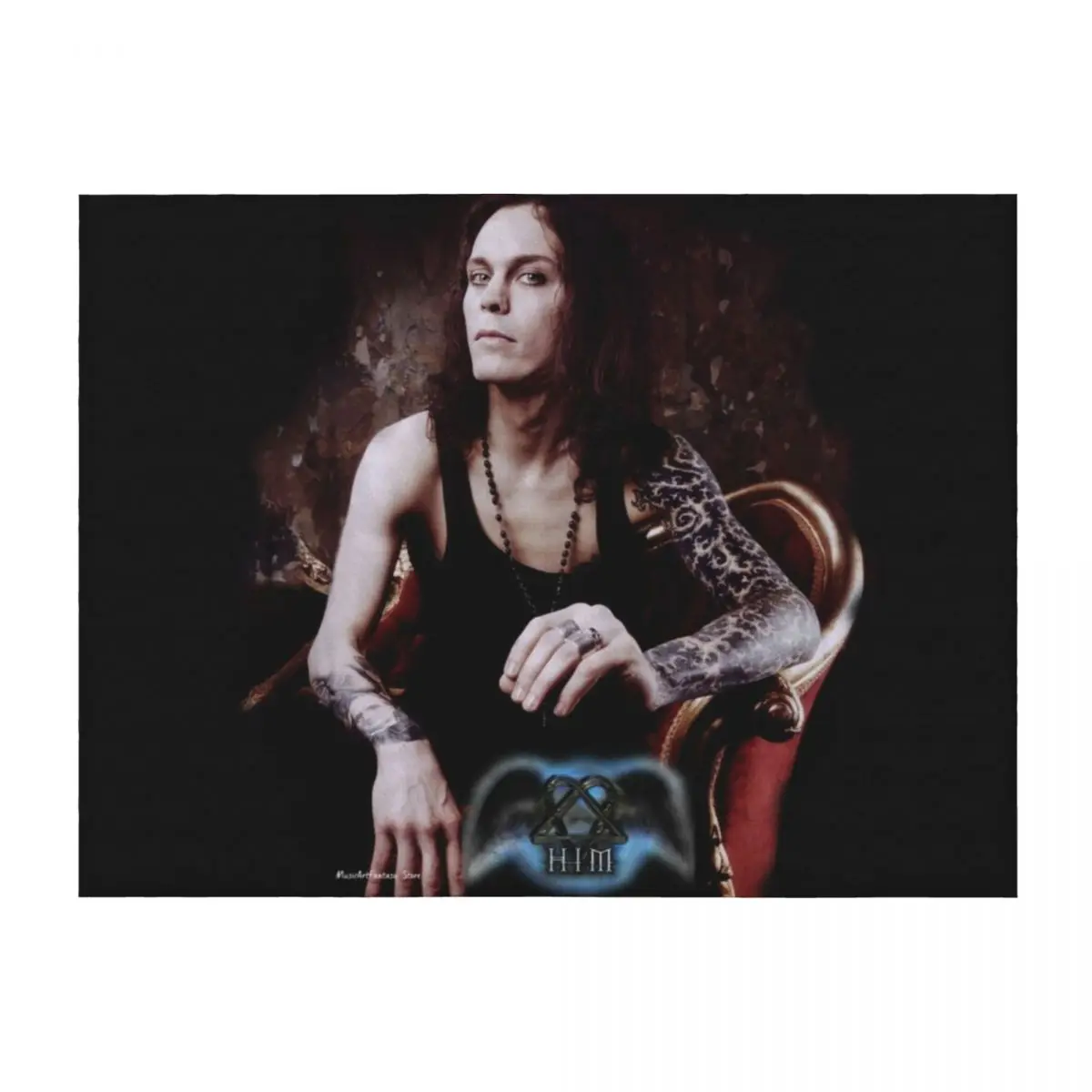 HIM_VilleVALO_by_MusicVibesTee Throw Blanket Sofa Throw Bed covers Flannel Blankets For Baby Blankets
HIM_VilleVALO_by_MusicVibesTee Throw Blanket Sofa Throw Bed covers Flannel Blankets For Baby Blankets
