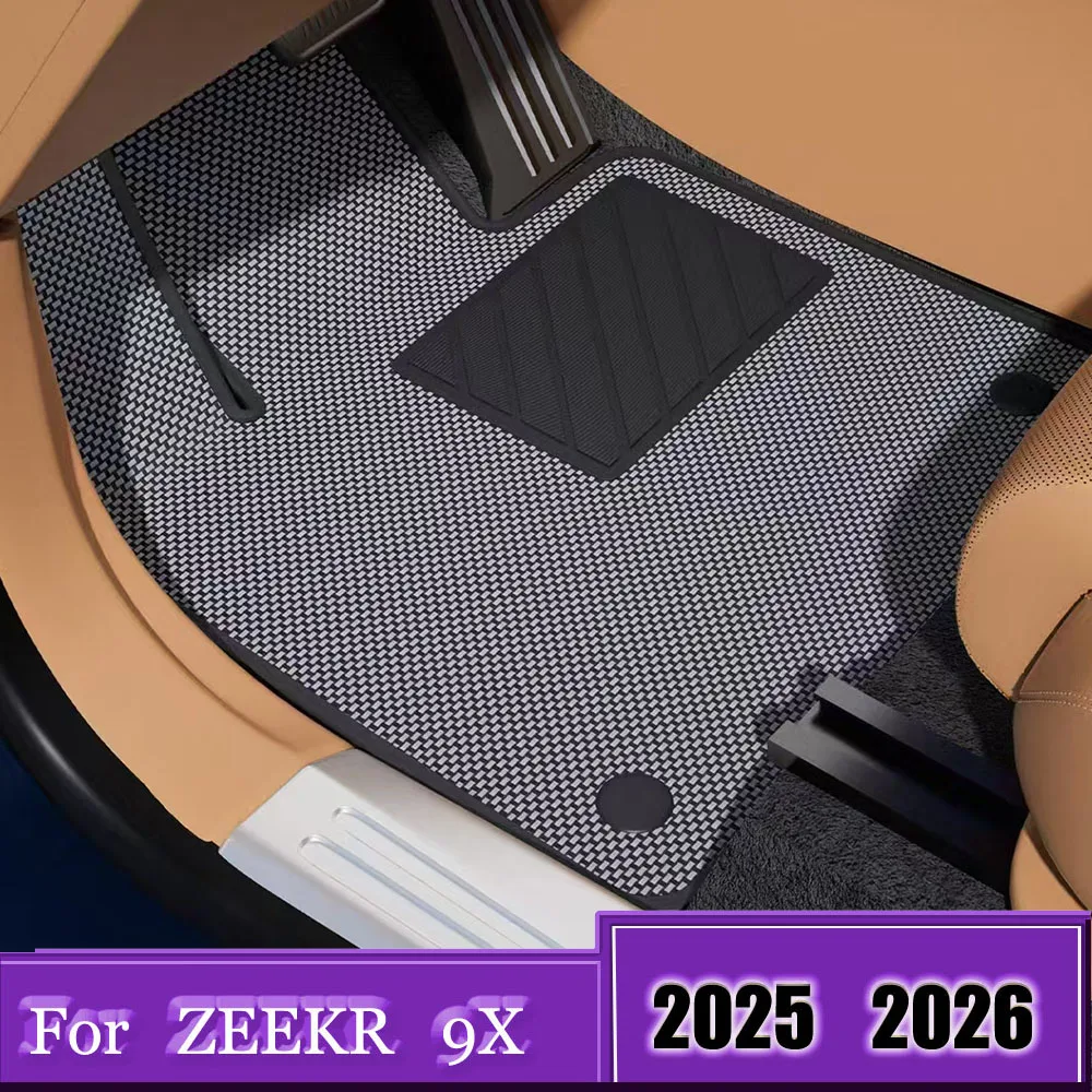 Fit For ZEEKR 9X 2025 2026 TPR Carbon Fiber Floor Mats Flame Retardant Waterproof Anti-Slip Car Carpet Auto Accessories
Fit For ZEEKR 9X 2025 2026 TPR Carbon Fiber Floor Mats Flame Retardant Waterproof Anti-Slip Car Carpet Auto Accessories