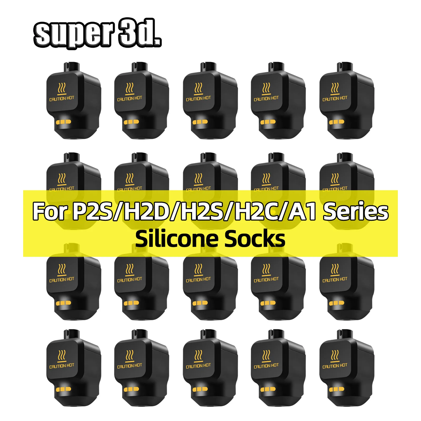 Bambu Lab P2S Nozzle Silicone Sock X2D Hot End Protective Cover Tested & Approved Sleeve Bambulab P2S Hotend H2C A1 Accesories
Bambu Lab P2S Nozzle Silicone Sock X2D Hot End Protective Cover Tested & Approved Sleeve Bambulab P2S Hotend H2C A1 Accesories