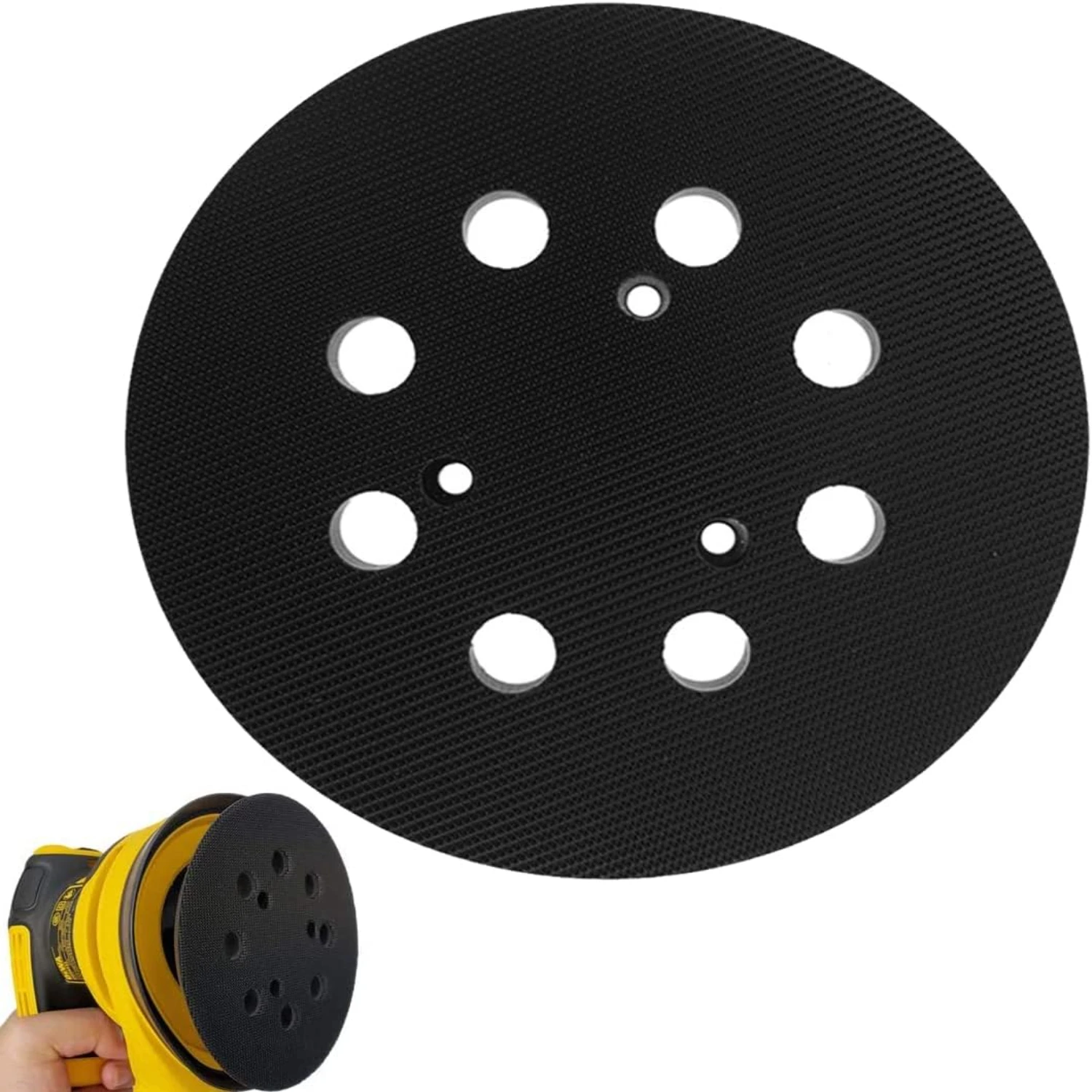 High-Quality Reliable 8-Inch Hole Hook and Loop Sander Pad Compatible with DeWalt, Makita, and Porter Cable Orbital Sanders - Id
High-Quality Reliable 8-Inch Hole Hook and Loop Sander Pad Compatible with DeWalt, Makita, and Porter Cable Orbital Sanders - Id