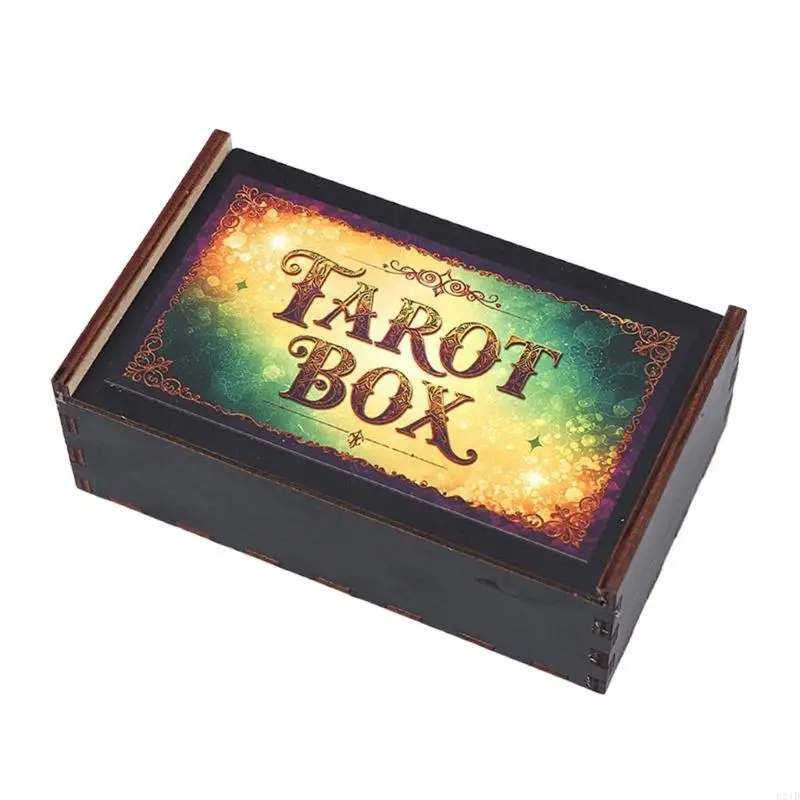 Multipurpose Wooden Slide Box Push Pull Tarots Card Box Playings Tarots Container Jewelry Storage Case
Multipurpose Wooden Slide Box Push Pull Tarots Card Box Playings Tarots Container Jewelry Storage Case