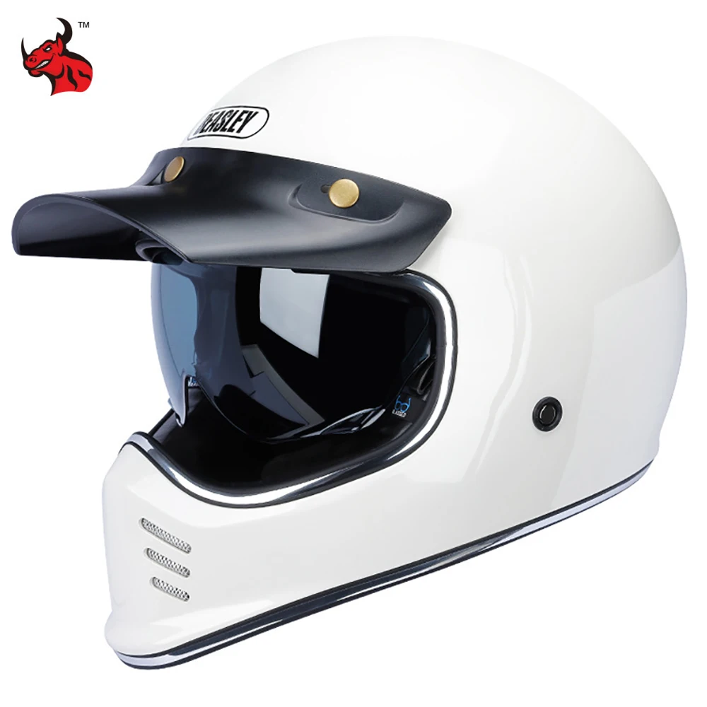 Full Face 3C Certification Retro Motobike Riding Helmet Motorcycle Equipment Electric Motorcycle Helmet Head Circumference S-3XL
Full Face 3C Certification Retro Motobike Riding Helmet Motorcycle Equipment Electric Motorcycle Helmet Head Circumference S-3XL