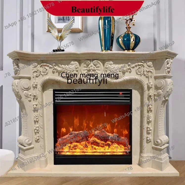 D178 B51 Marble fireplace European stone carving mantel living room marble fireplace TV cabinet 06
D178 B51 Marble fireplace European stone carving mantel living room marble fireplace TV cabinet 06