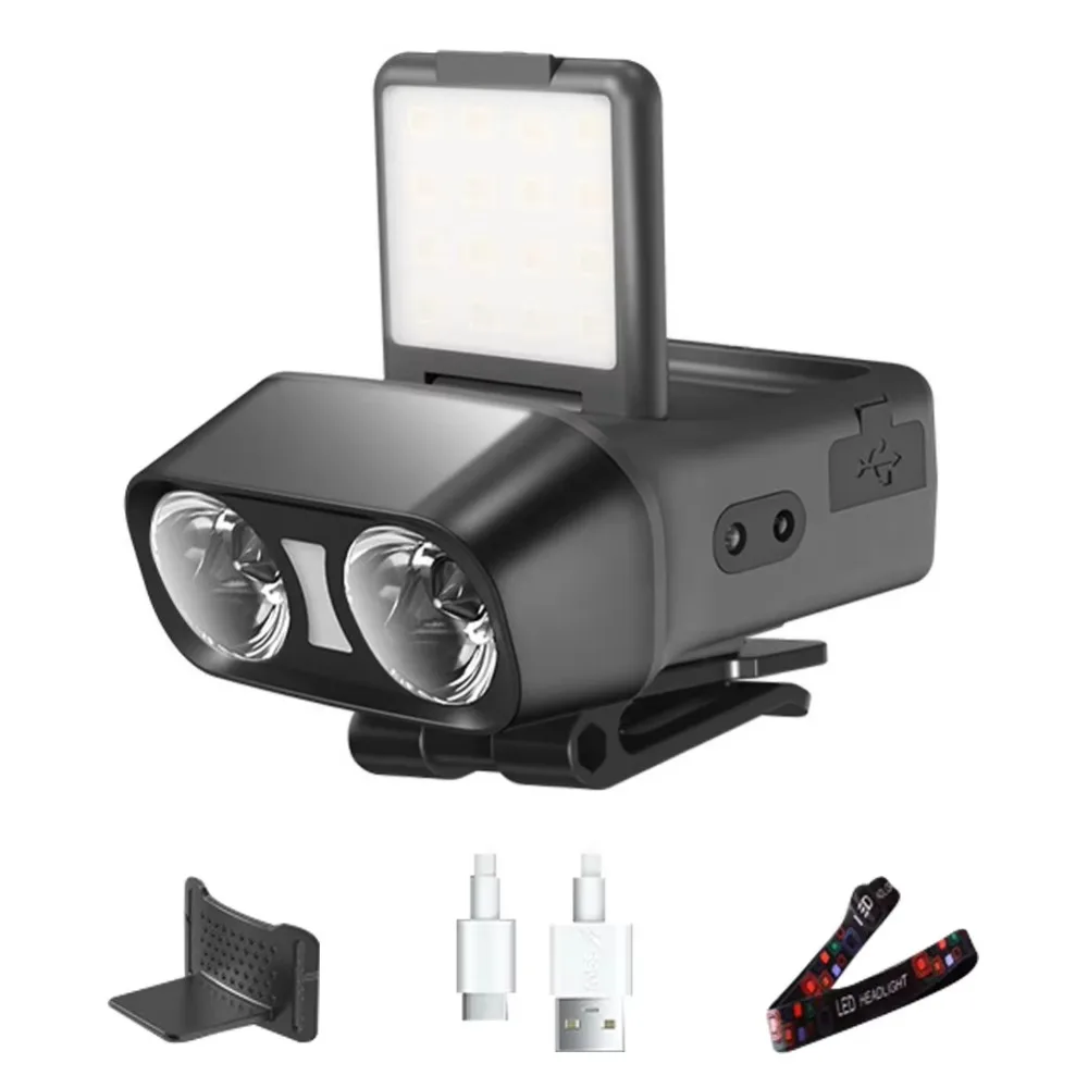 Ultra Bright LED Hat Clip Light Waterproof 5 Light Modes Sensor Headlamp Stepless Dimmable Portable Induction Fishing Headlight
Ultra Bright LED Hat Clip Light Waterproof 5 Light Modes Sensor Headlamp Stepless Dimmable Portable Induction Fishing Headlight