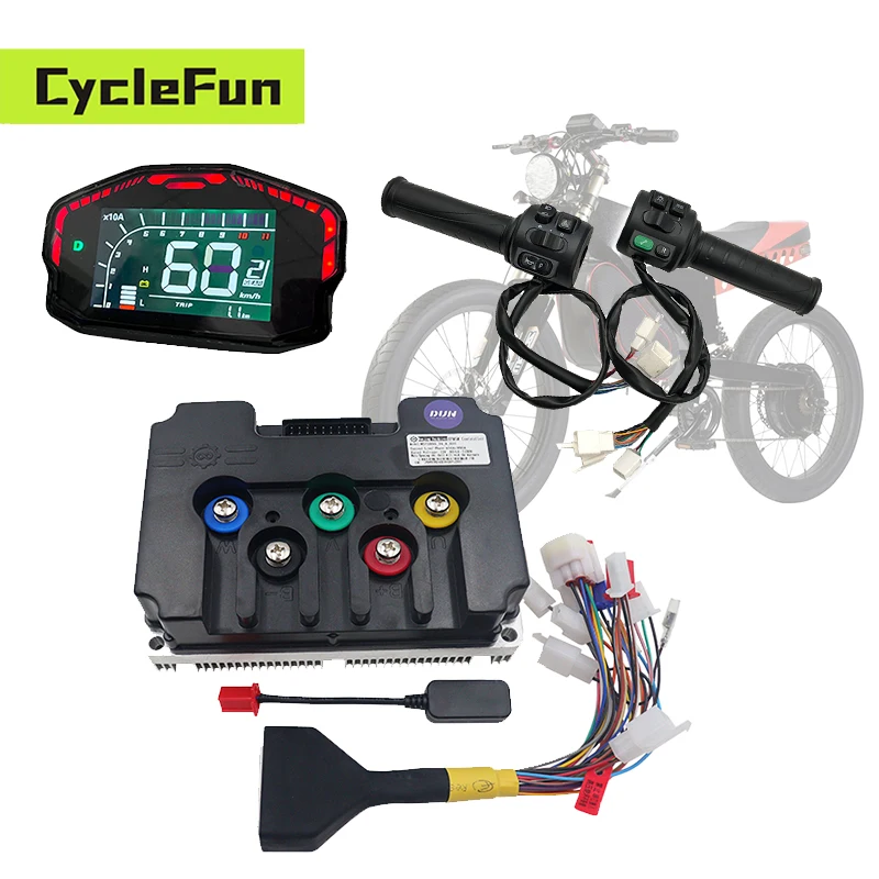 Высокоскоростной контроллер двигателя Fardriver 8KW-10KW ND961000 72V-96V DC 450A с дисплеем DKD и дросселем T08 для электромотоциклов
Высокоскоростной контроллер двигателя Fardriver 8KW-10KW ND961000 72V-96V DC 450A с дисплеем DKD и дросселем T08 для электромотоциклов