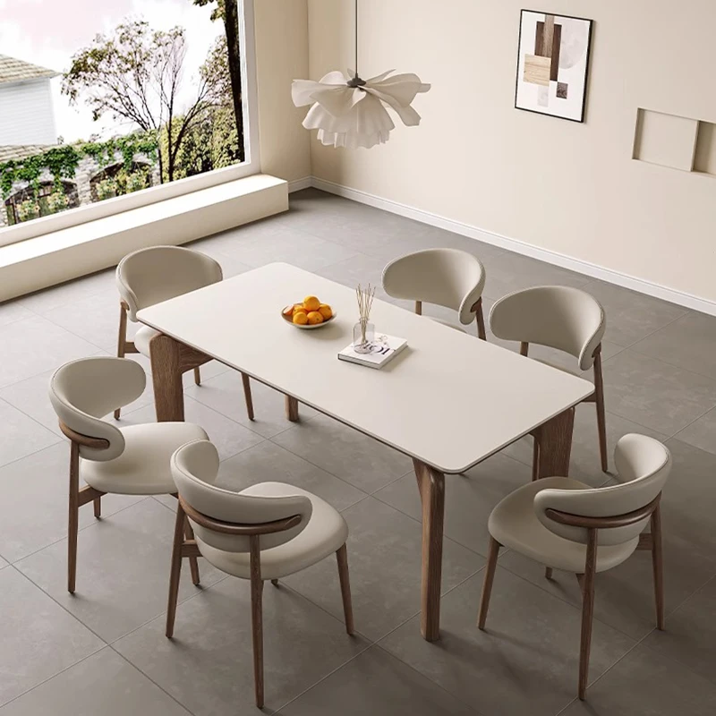 White Floor BModern Dining Table Living Room Party Restaurant Dining Table Center Rectangular Mesas De Comedor Home Furniture
White Floor BModern Dining Table Living Room Party Restaurant Dining Table Center Rectangular Mesas De Comedor Home Furniture